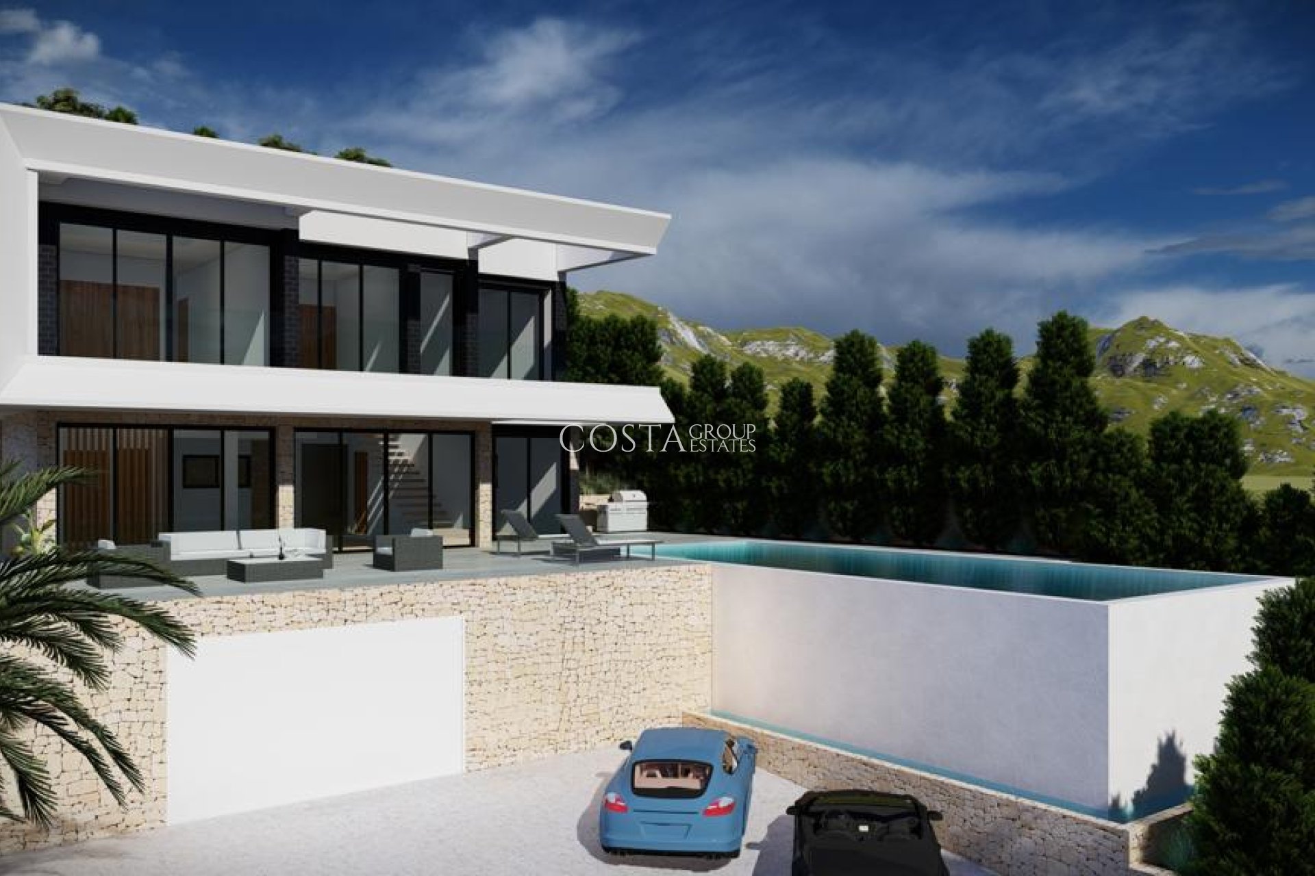 Nowy budynek - Willa -
Altea