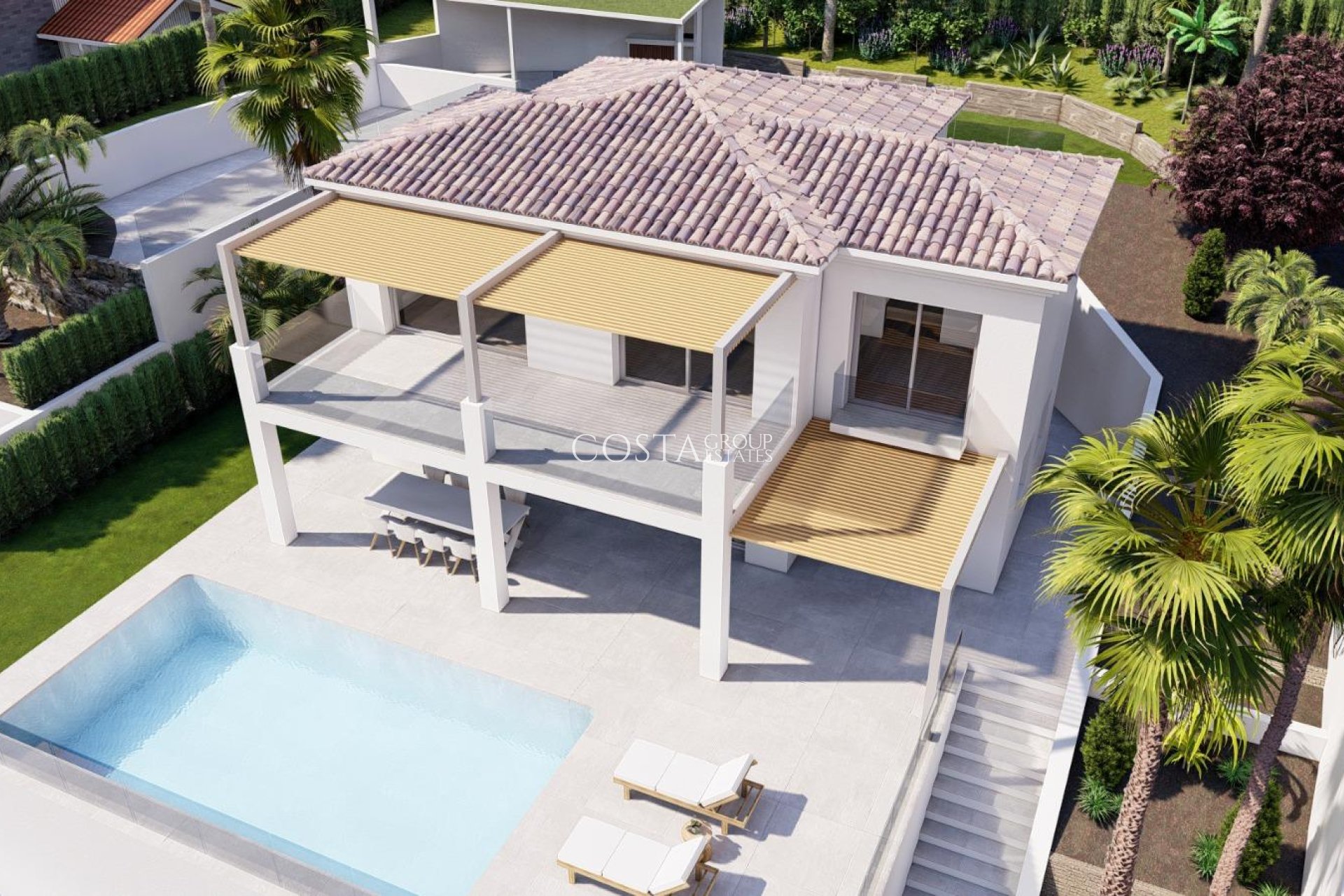 Nowy budynek - Willa -
Altea