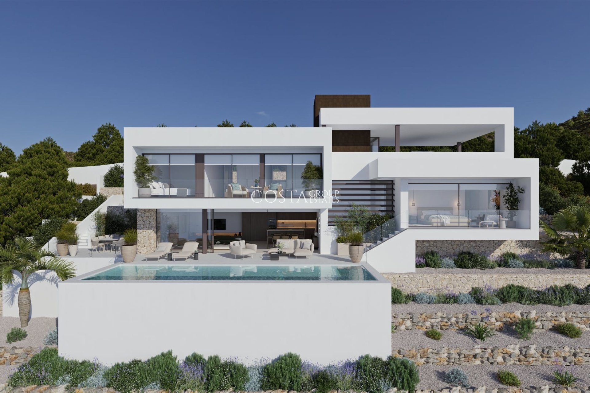 Nowy budynek - Willa -
Altea