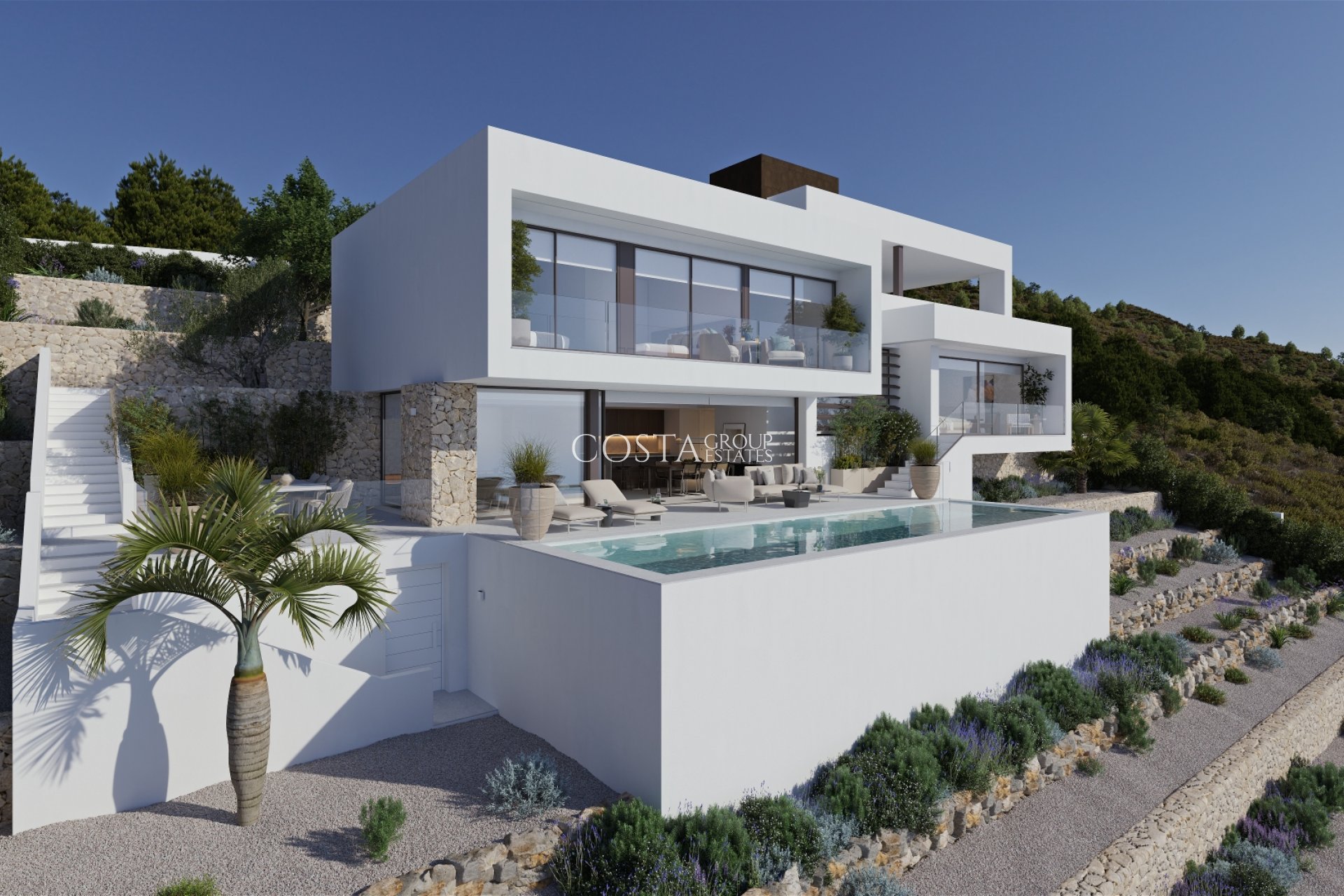 Nowy budynek - Willa -
Altea