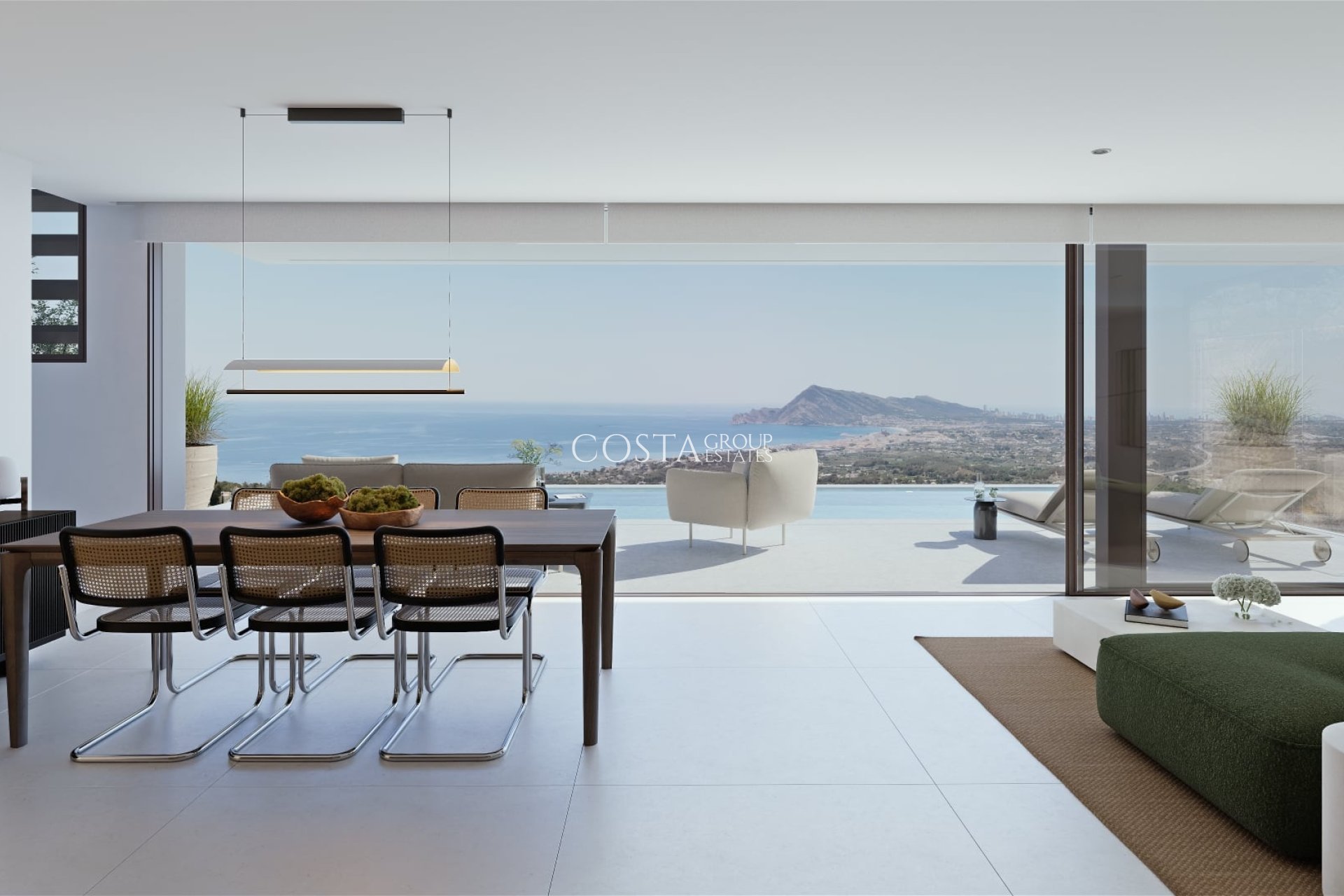 Nowy budynek - Willa -
Altea