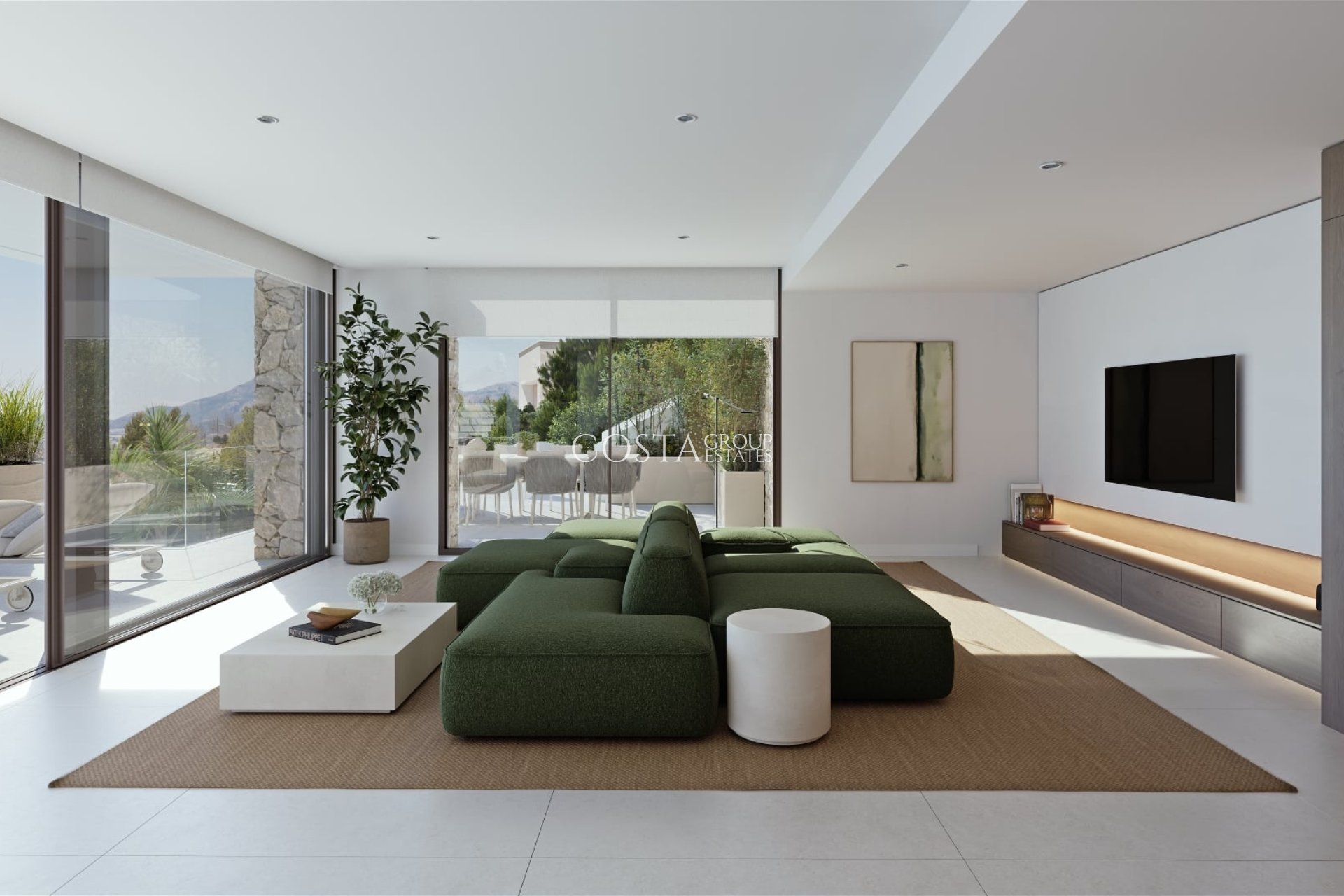 Nowy budynek - Willa -
Altea