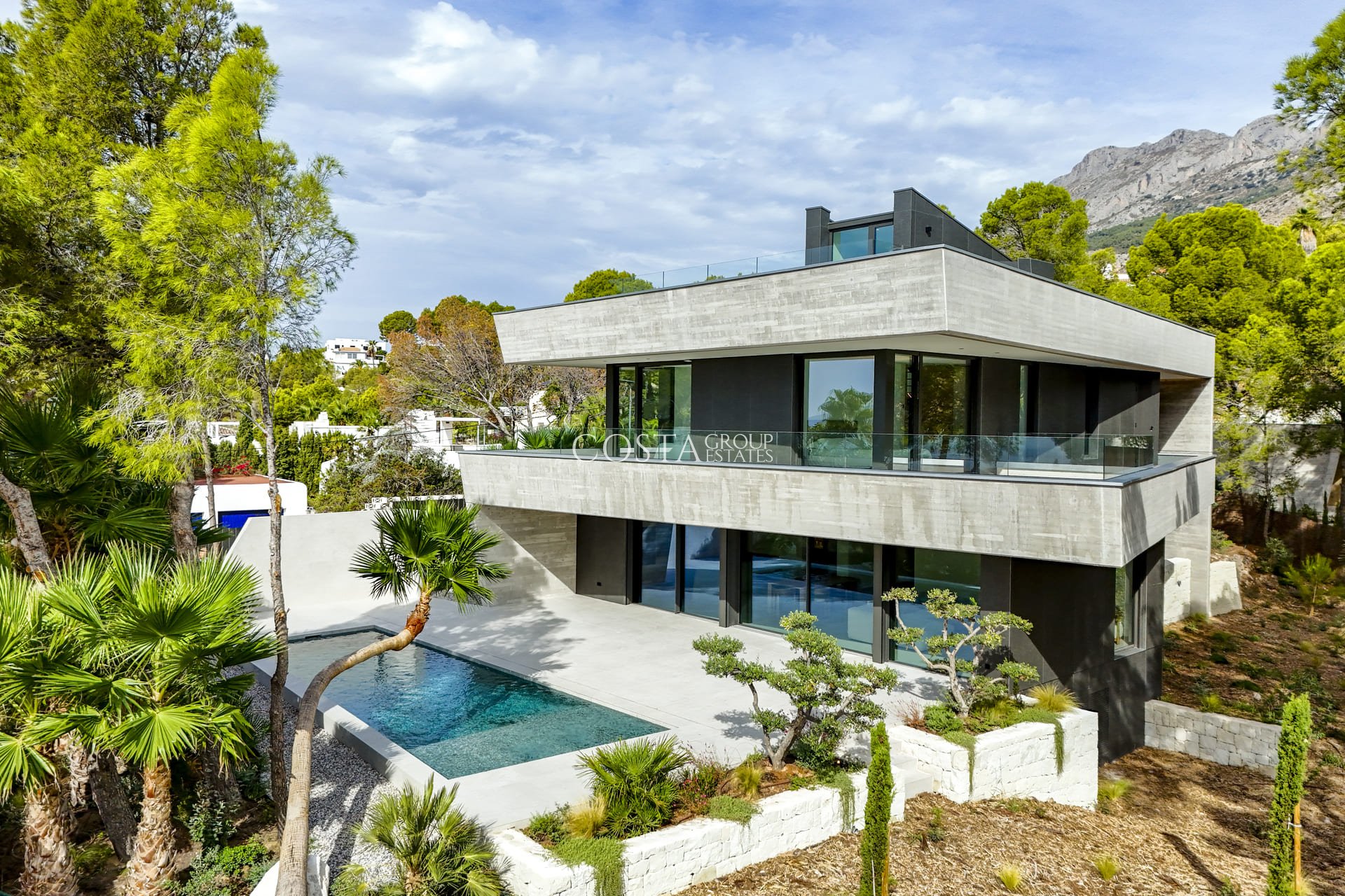 Nowy budynek - Willa -
Altea