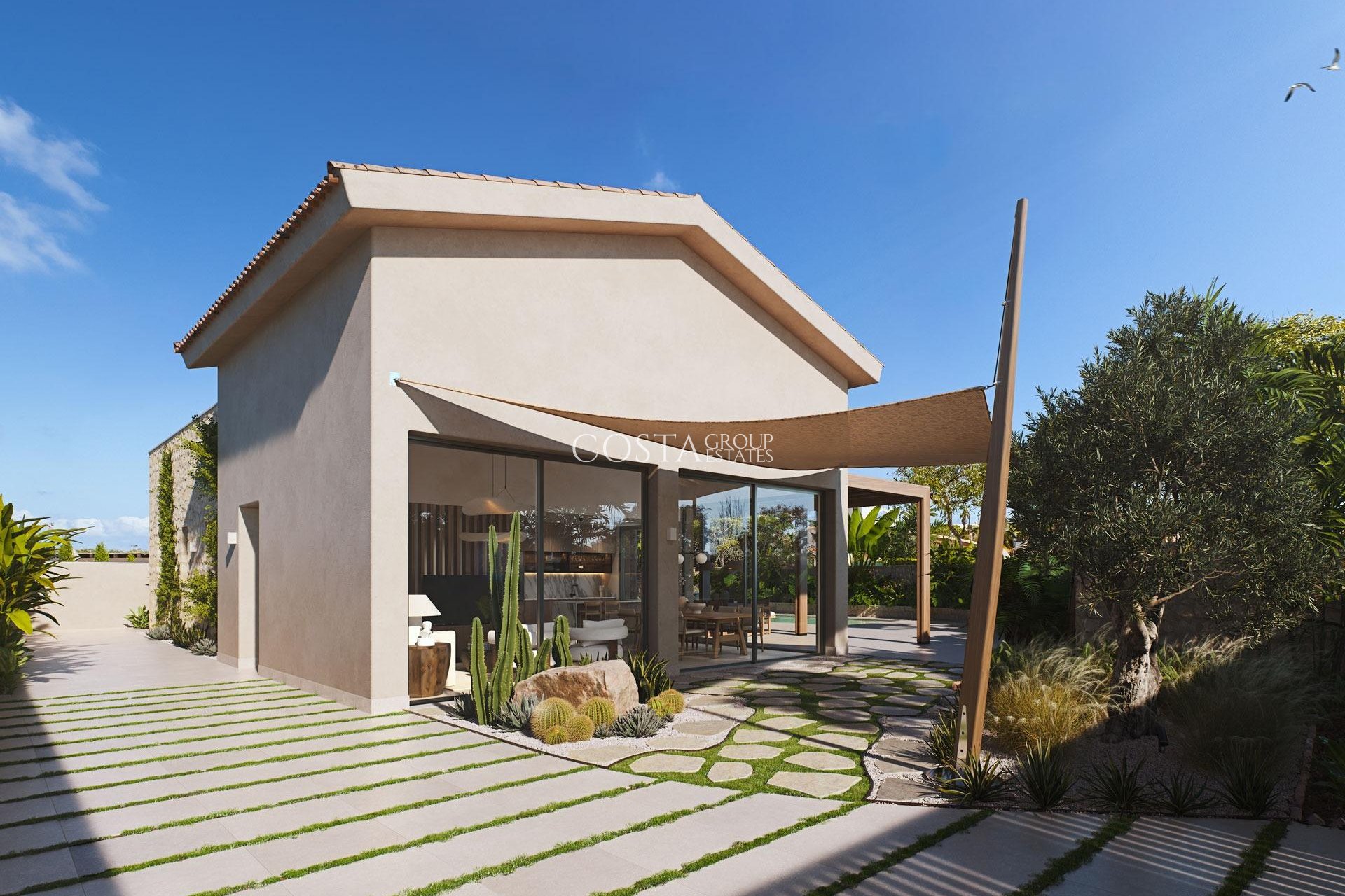 Nowy budynek - Willa -
Cabo de Palos - Cala Flores