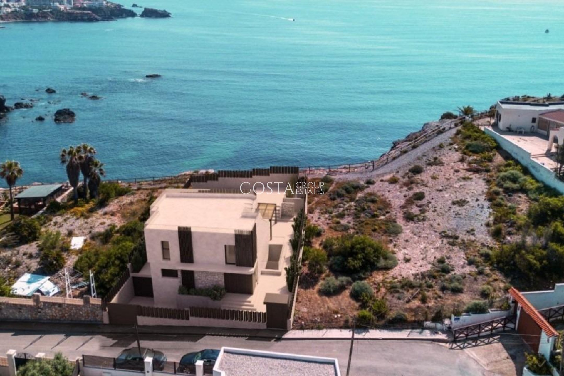 Nowy budynek - Willa -
Cabo de Palos - Cala Flores