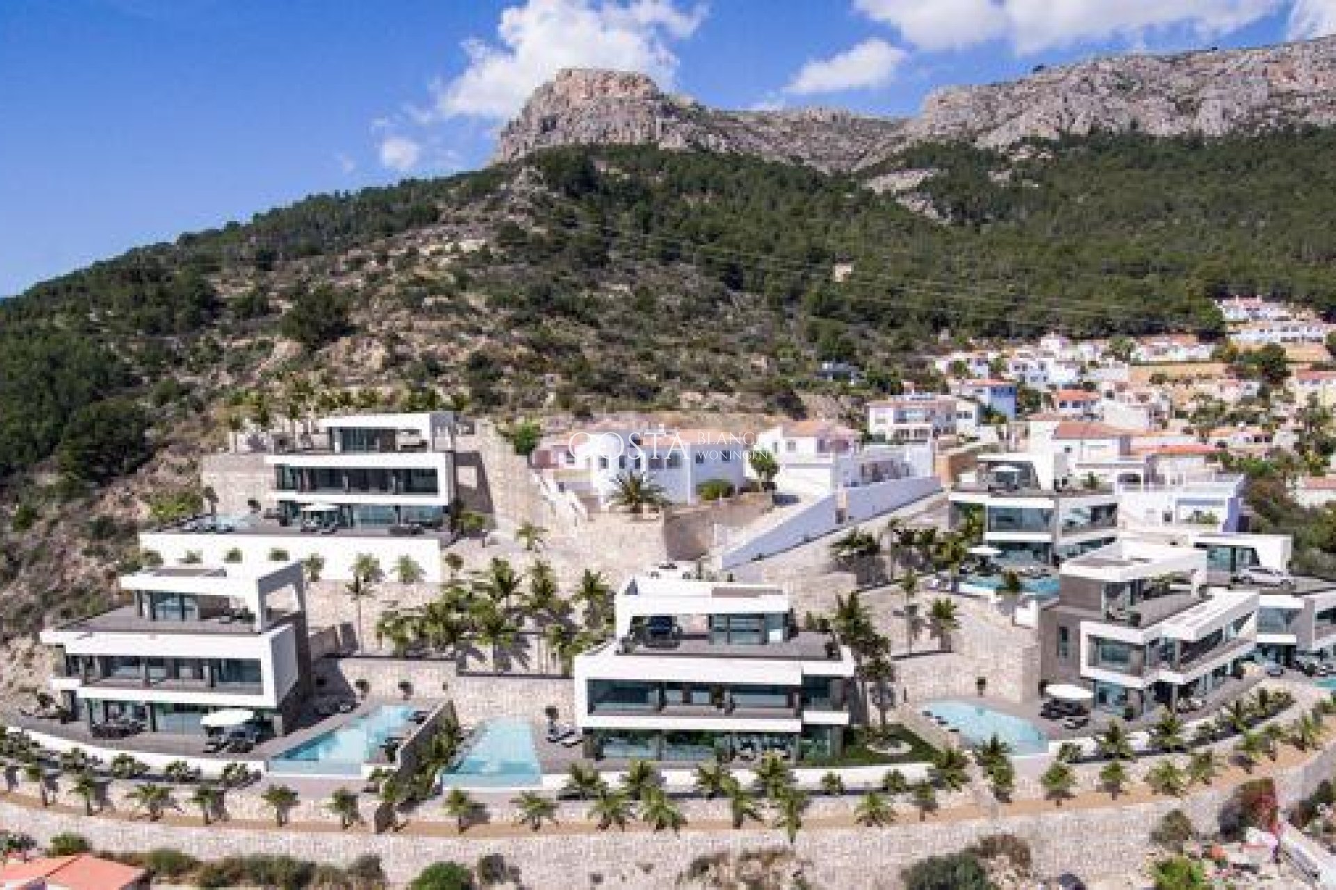 Nowy budynek - Willa -
Calpe