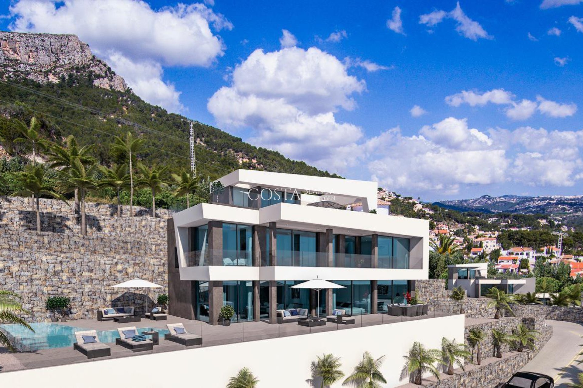 Nowy budynek - Willa -
Calpe