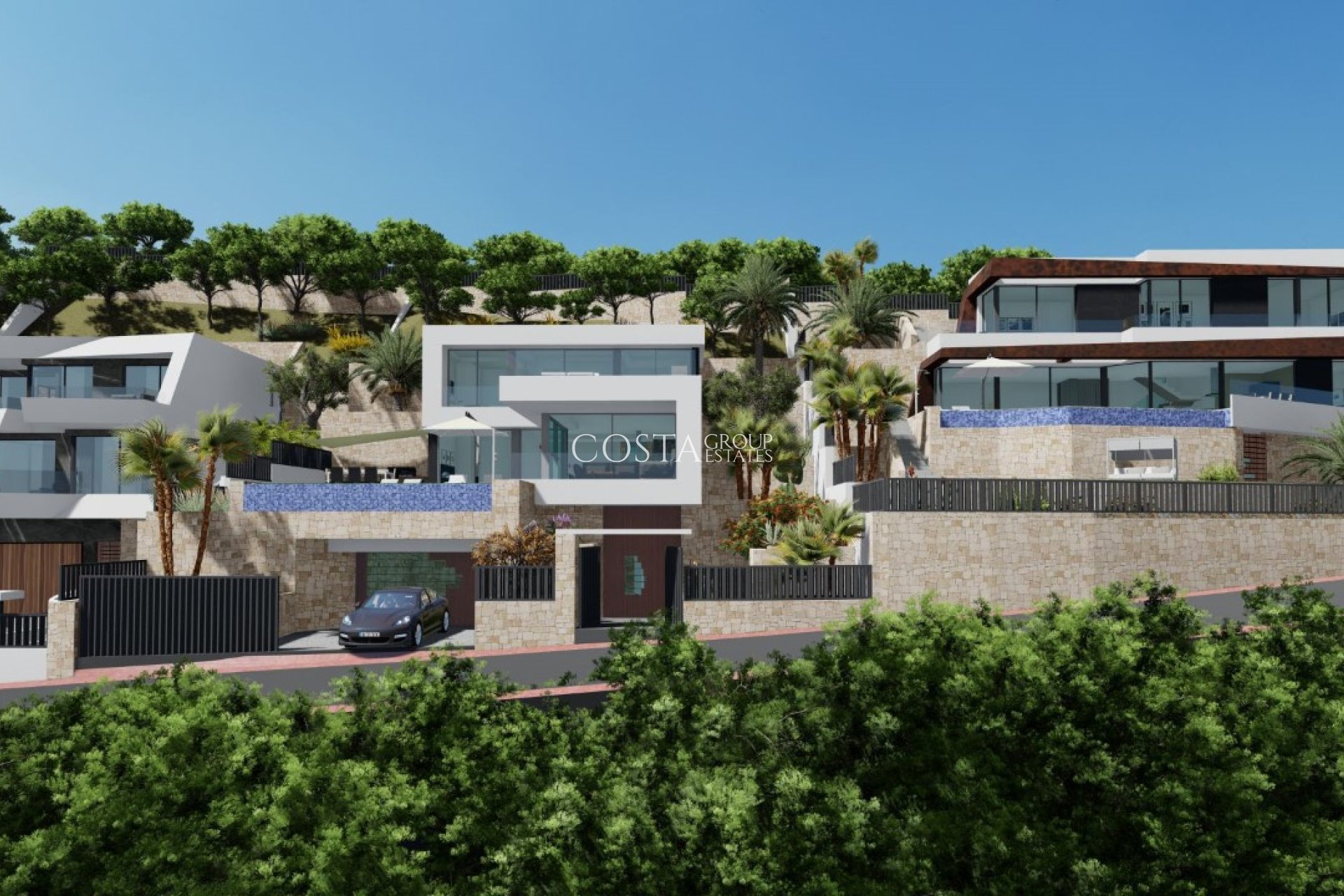 Nowy budynek - Willa -
Calpe