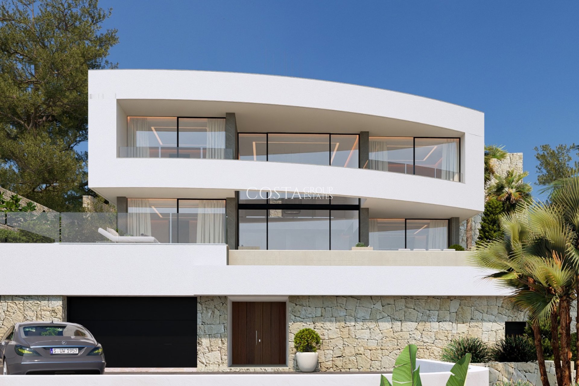 Nowy budynek - Willa -
Calpe