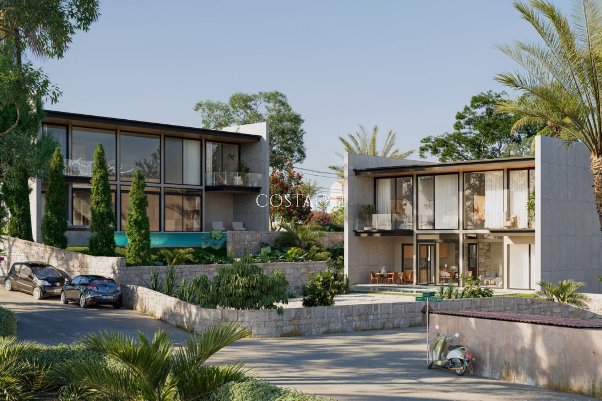 Nowy budynek - Willa -
Calpe