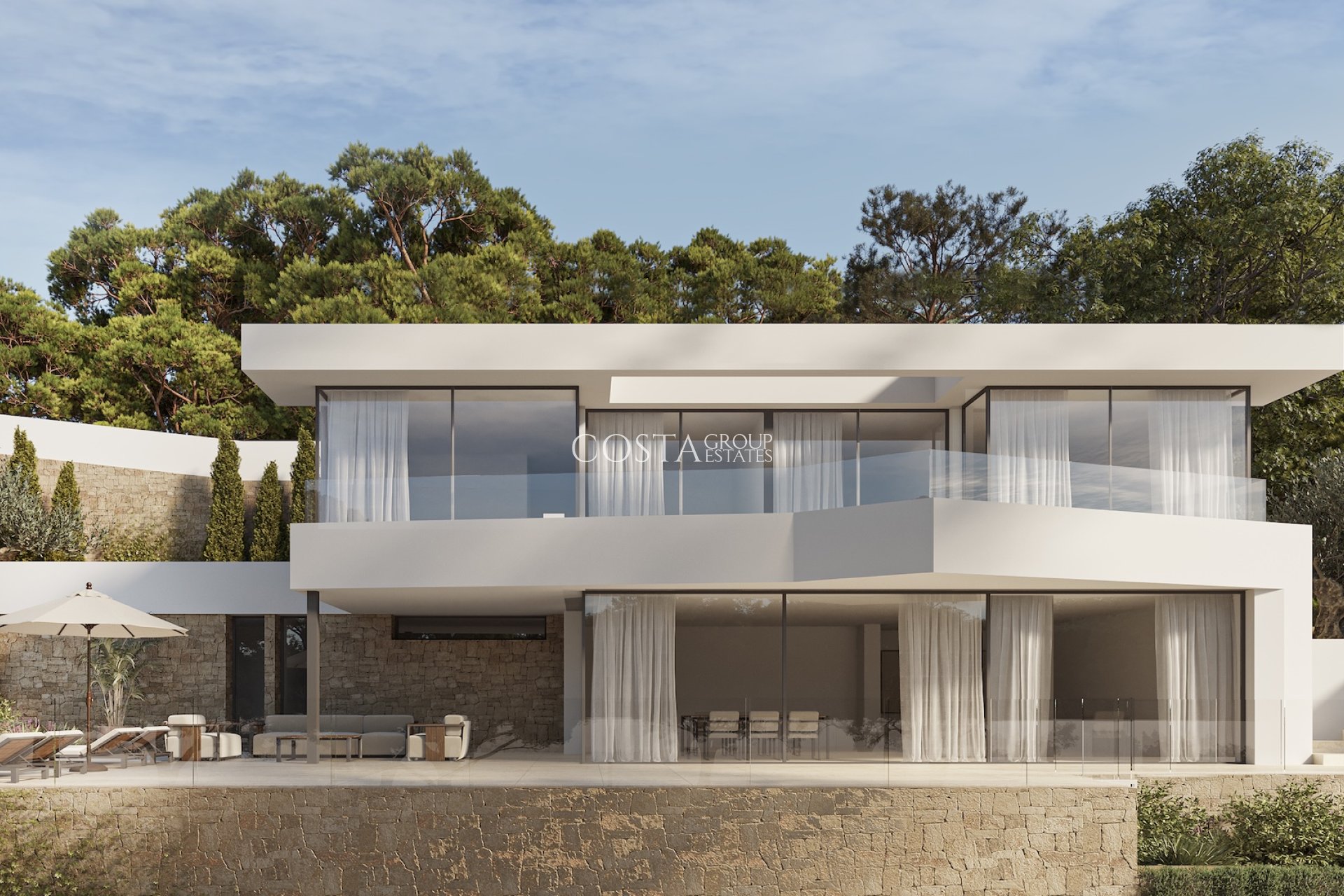 Nowy budynek - Willa -
Calpe