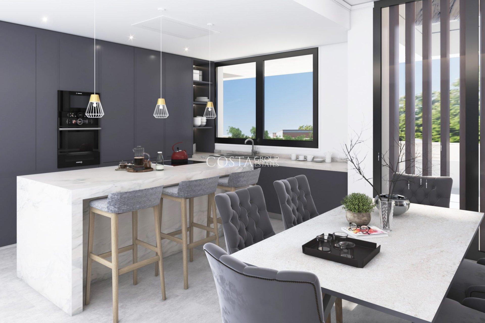 Nowy budynek - Willa -
Fuengirola