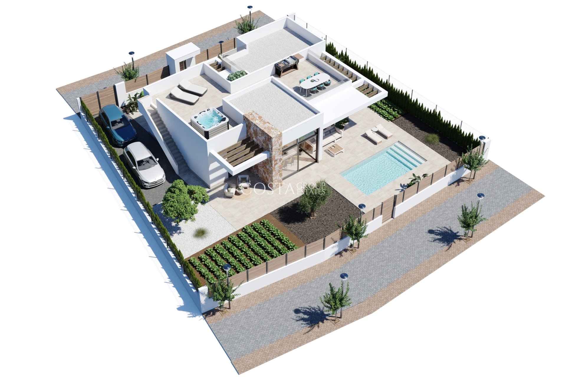 Nowy budynek - Willa -
Hacienda del Alamo Golf
