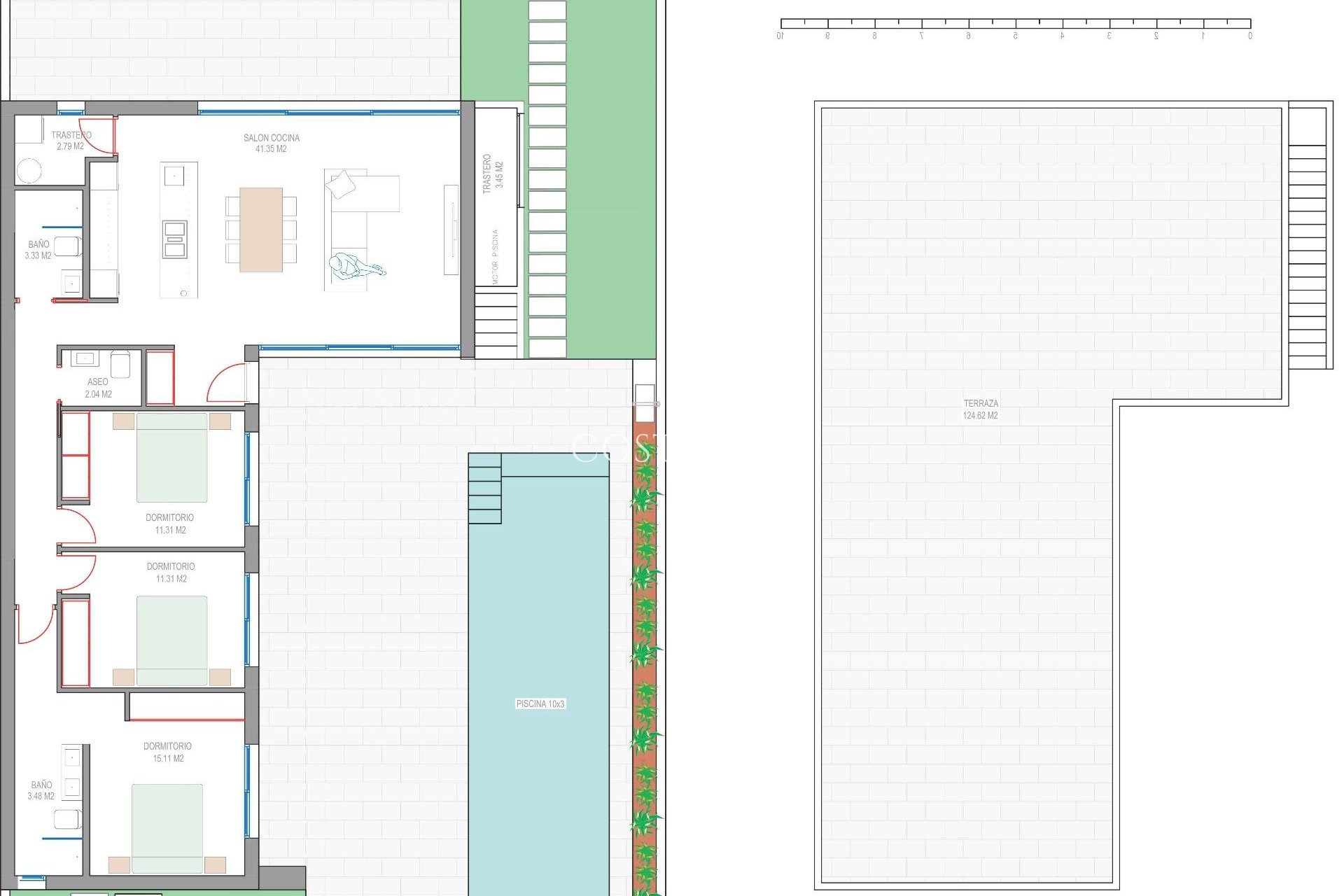 Nowy budynek - Willa -
Los Alcazares - Serena Golf