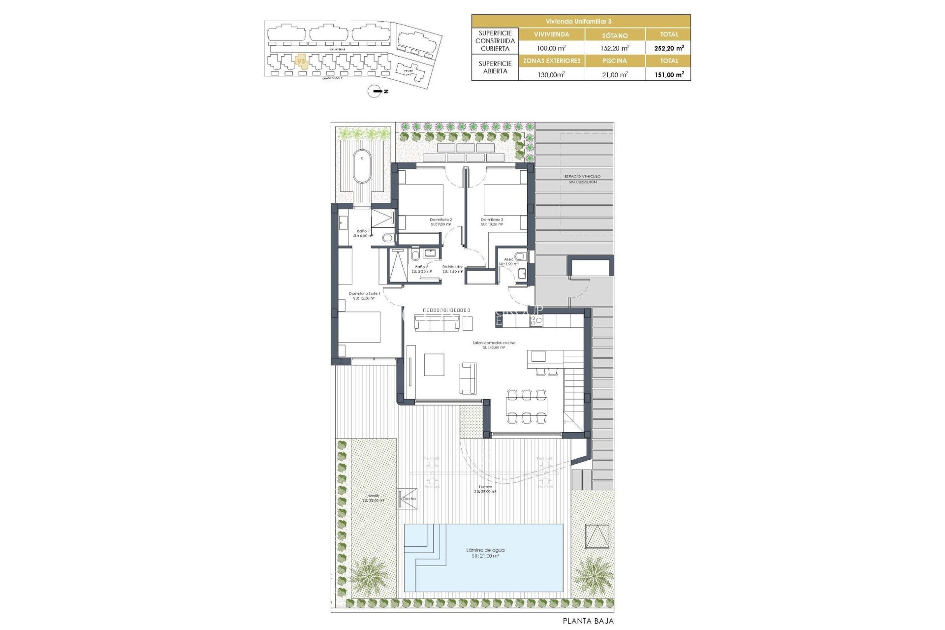 Nowy budynek - Willa -
Los Alcazares - Serena Golf
