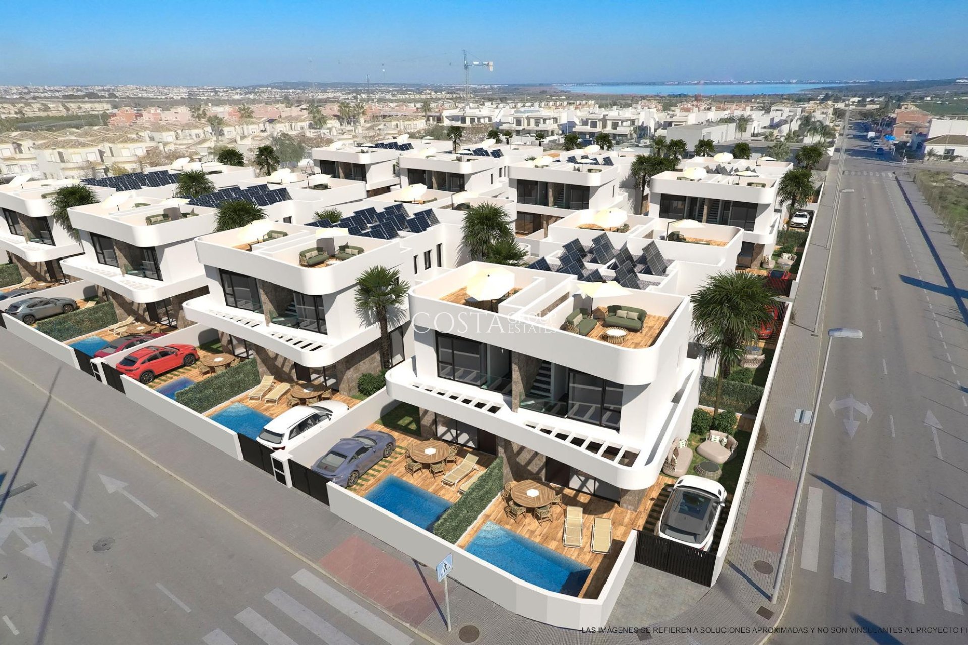 Nowy budynek - Willa -
Los Montesinos - La Herrada