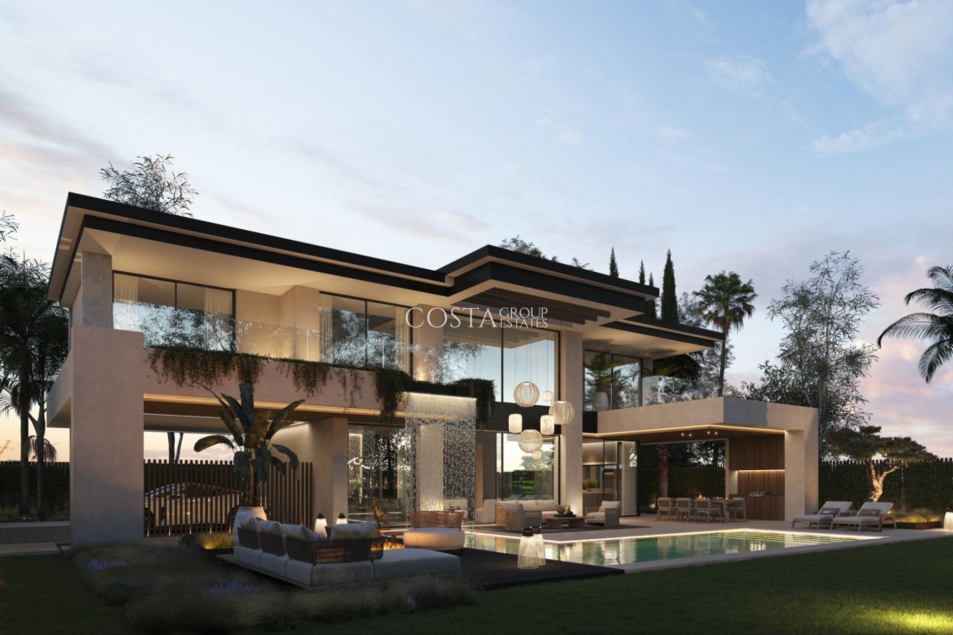 Nowy budynek - Willa -
Marbella - Cortijo Blanco