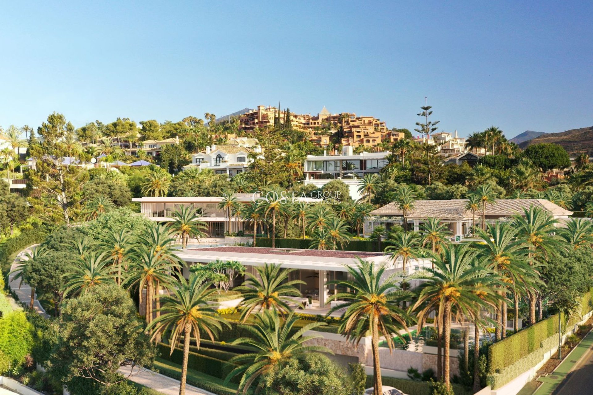 Nowy budynek - Willa -
Marbella
