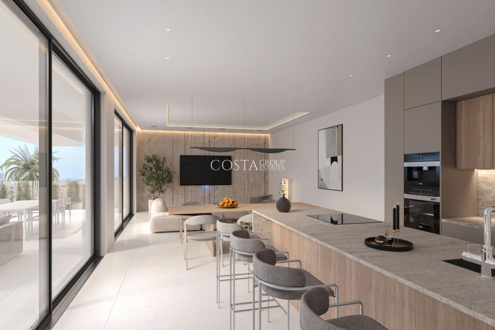 Nowy budynek - Willa -
Mijas - Calahonda