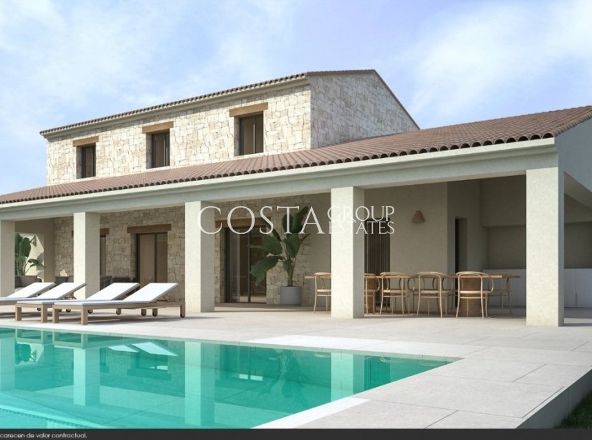 Nowy budynek - Willa -
Moraira_Teulada - Fustera