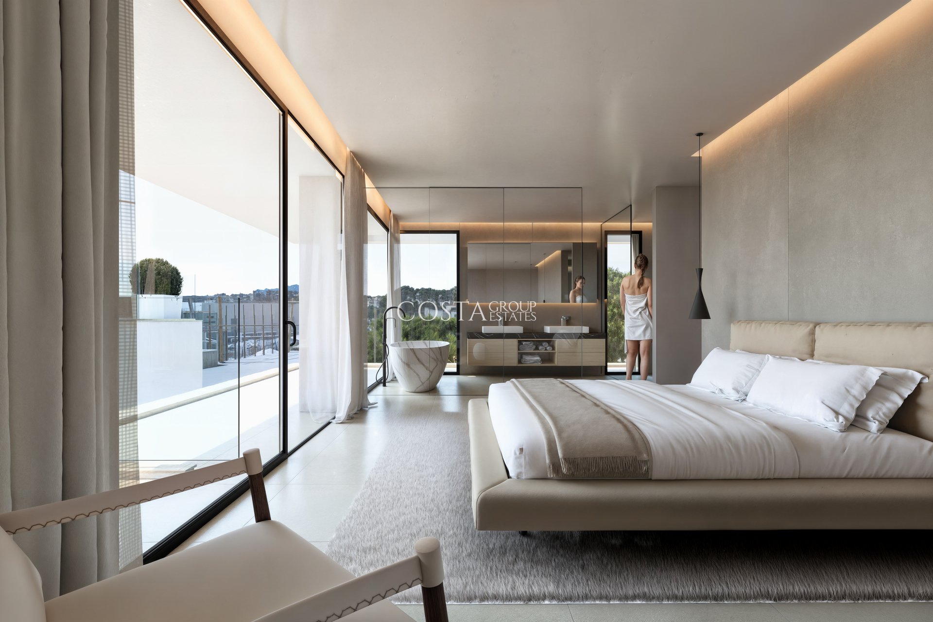 Nowy budynek - Willa -
Moraira