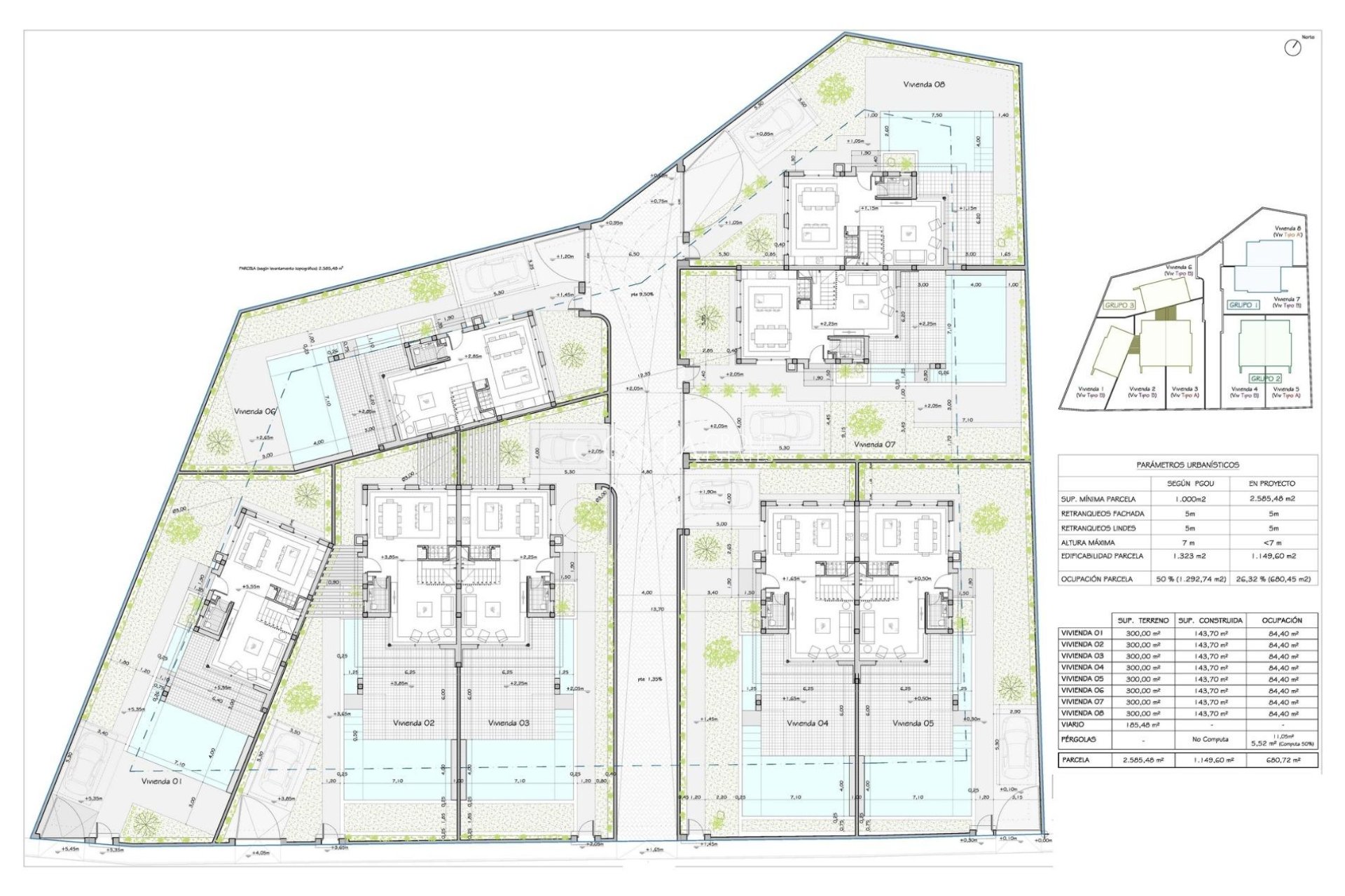 Nowy budynek - Willa -
Orihuela Costa - Las Filipinas