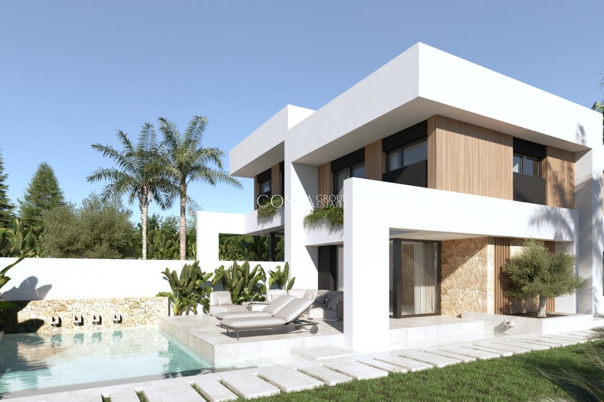 Nowy budynek - Willa -
Orihuela Costa - Las Filipinas