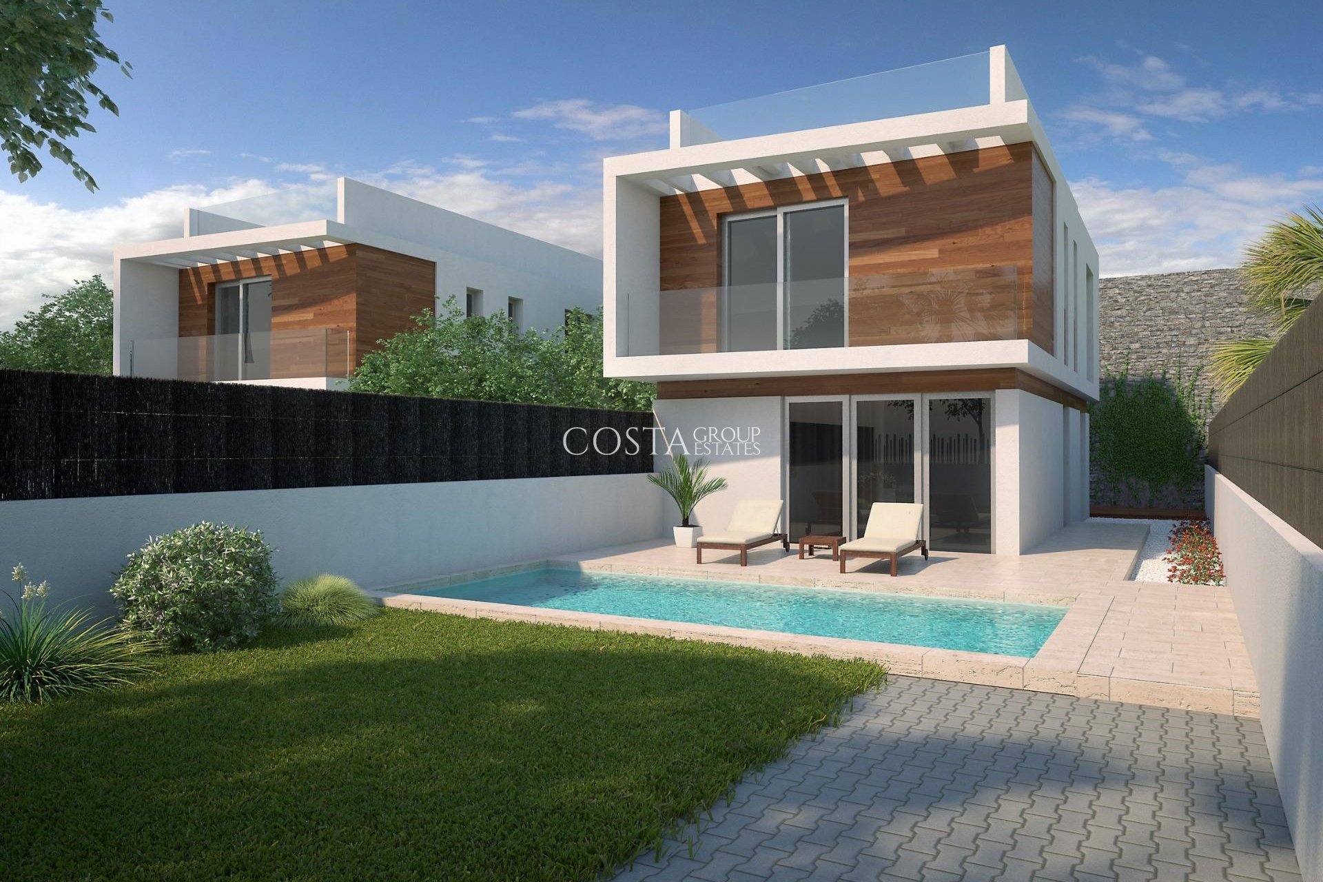 Nowy budynek - Willa -
Orihuela Costa - PAU 8
