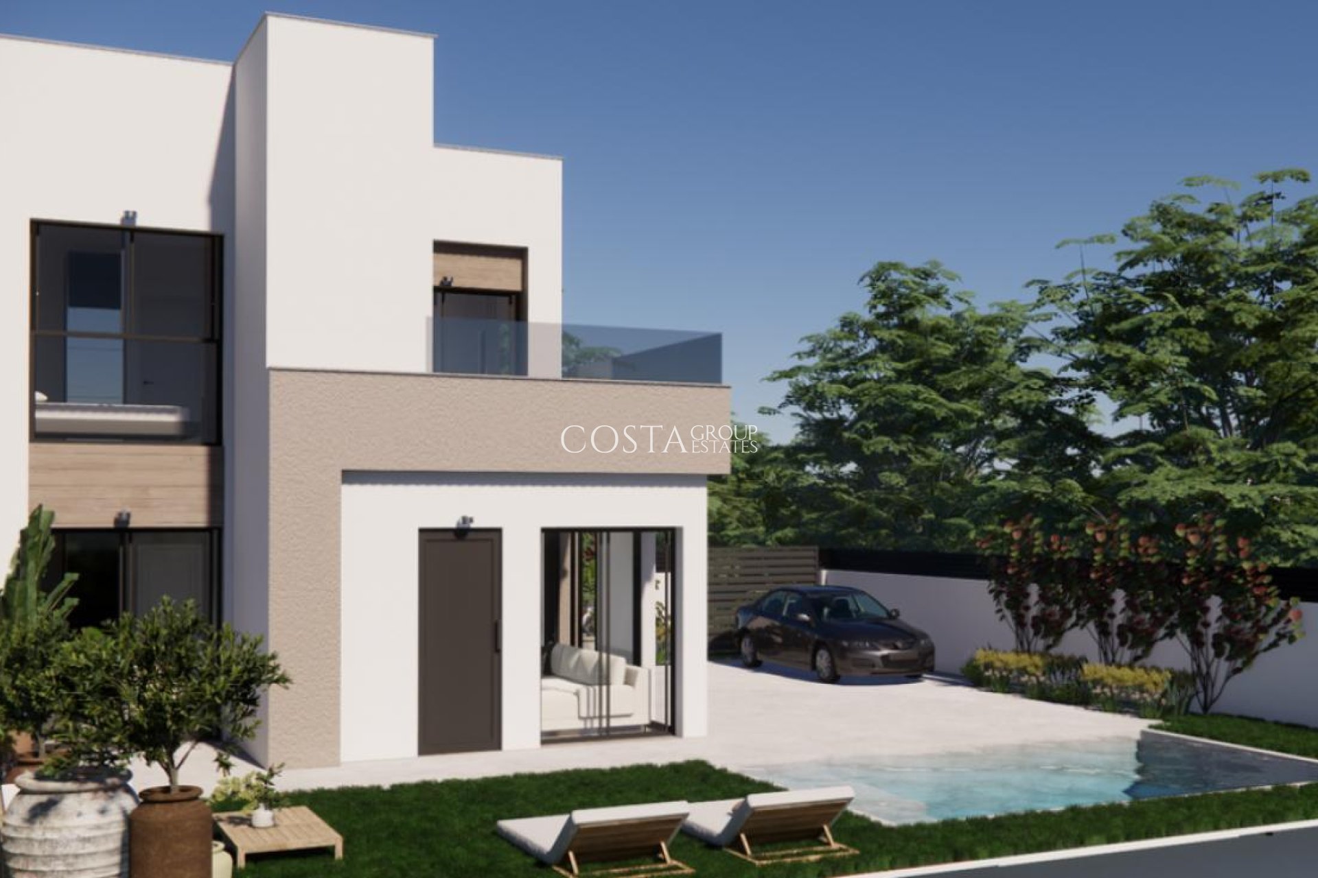 Nowy budynek - Willa -
Orihuela Costa