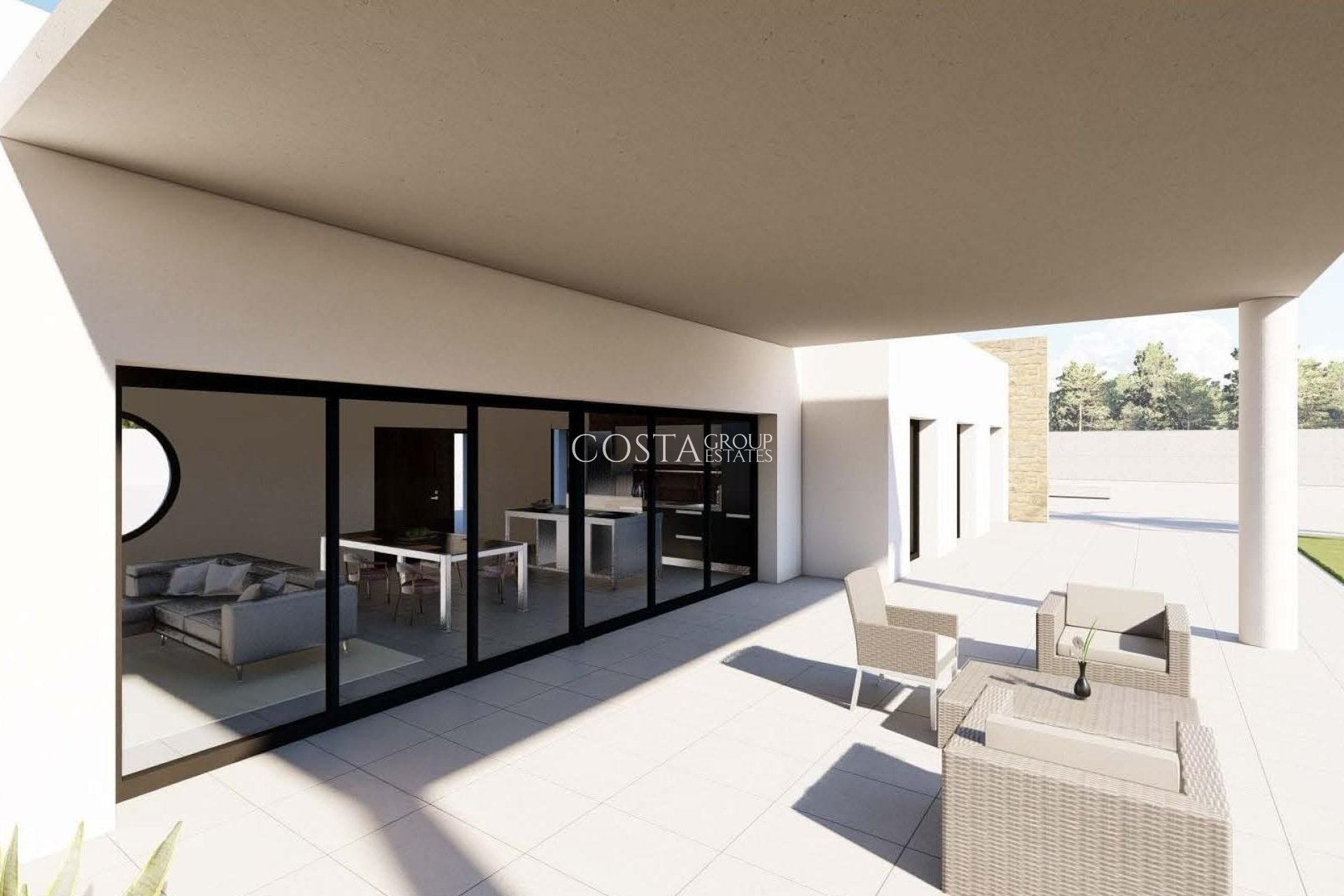 Nowy budynek - Willa -
Pinoso - Campo