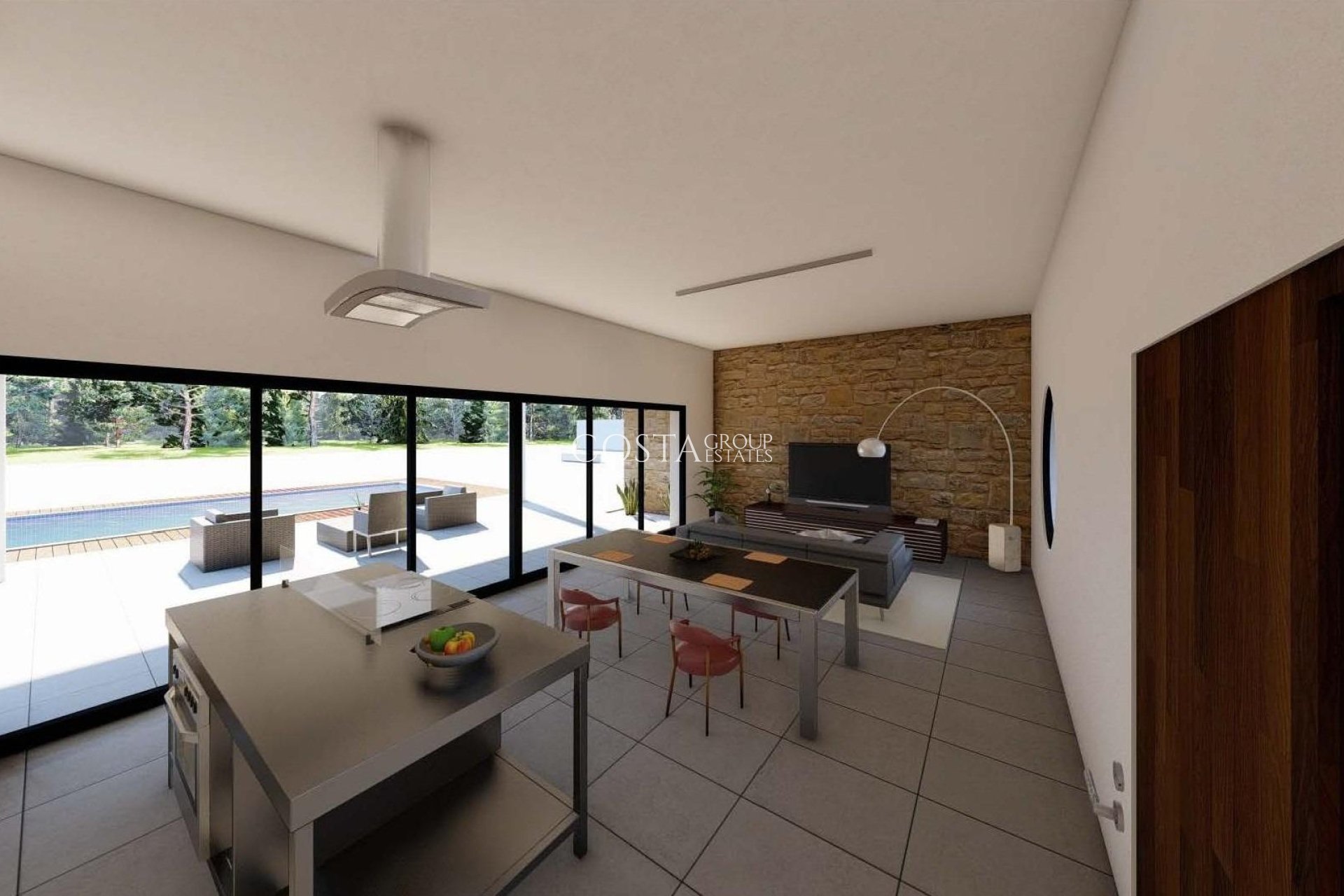 Nowy budynek - Willa -
Pinoso - Campo