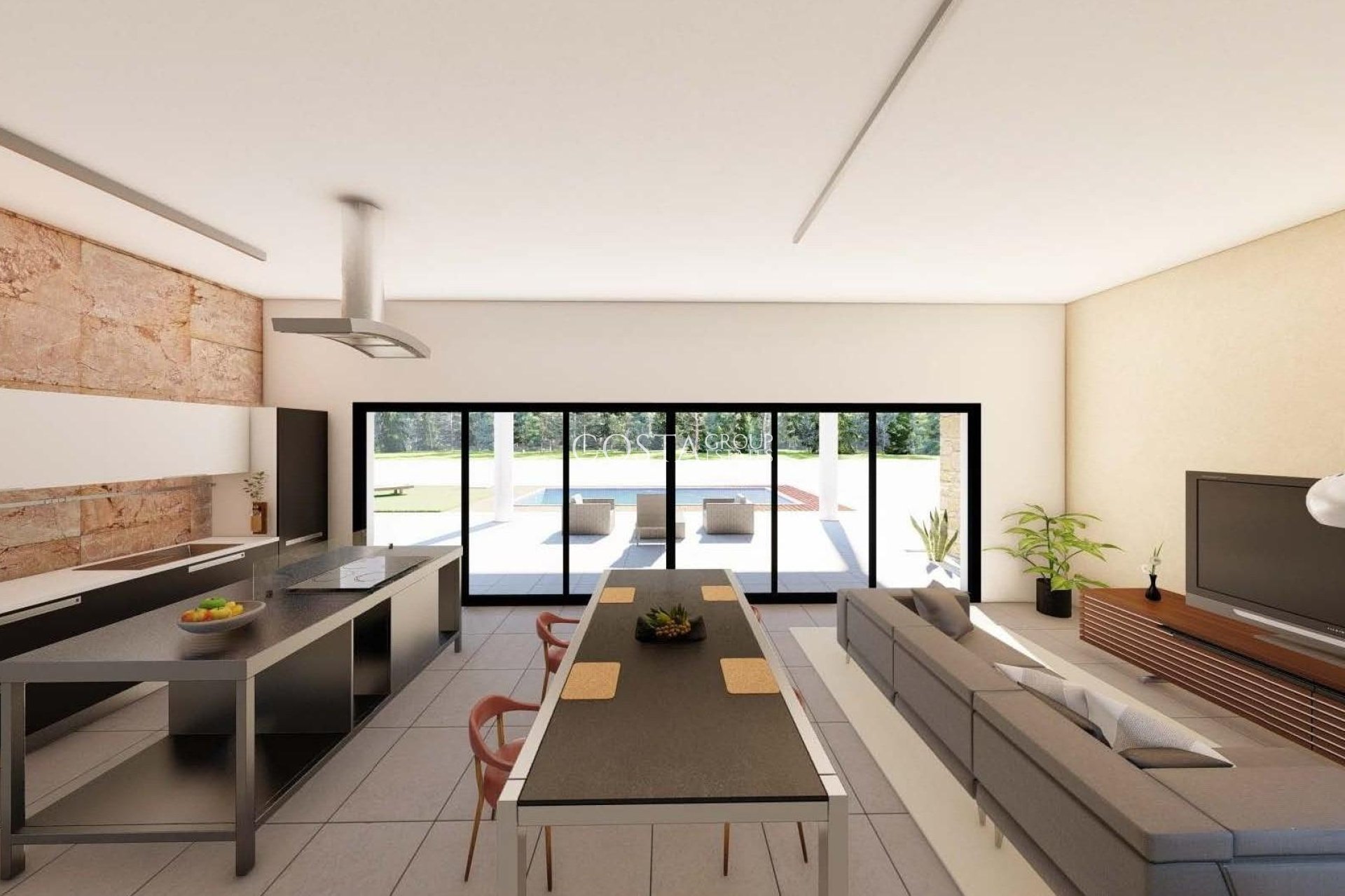 Nowy budynek - Willa -
Pinoso - Campo