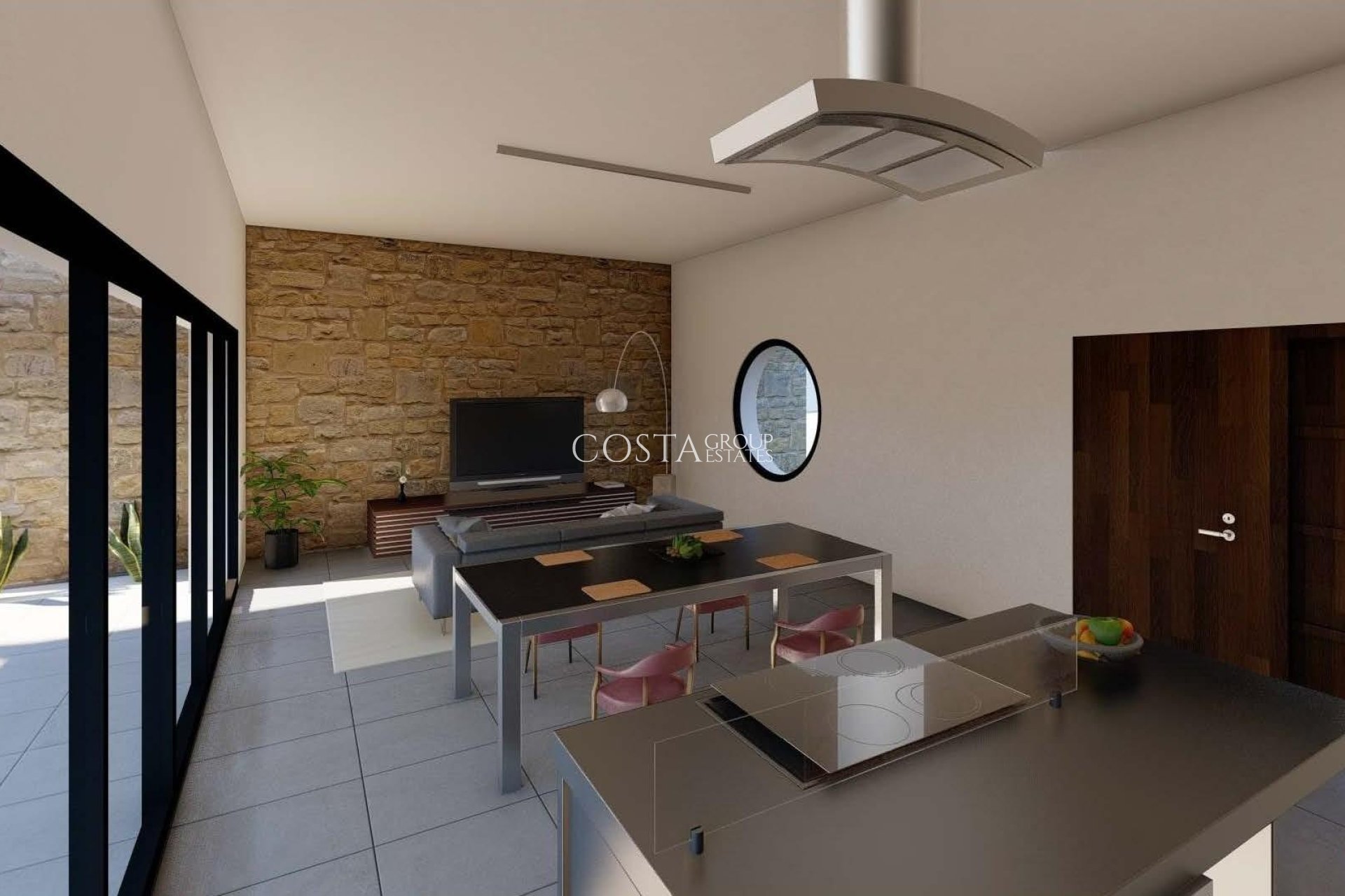 Nowy budynek - Willa -
Pinoso - Campo