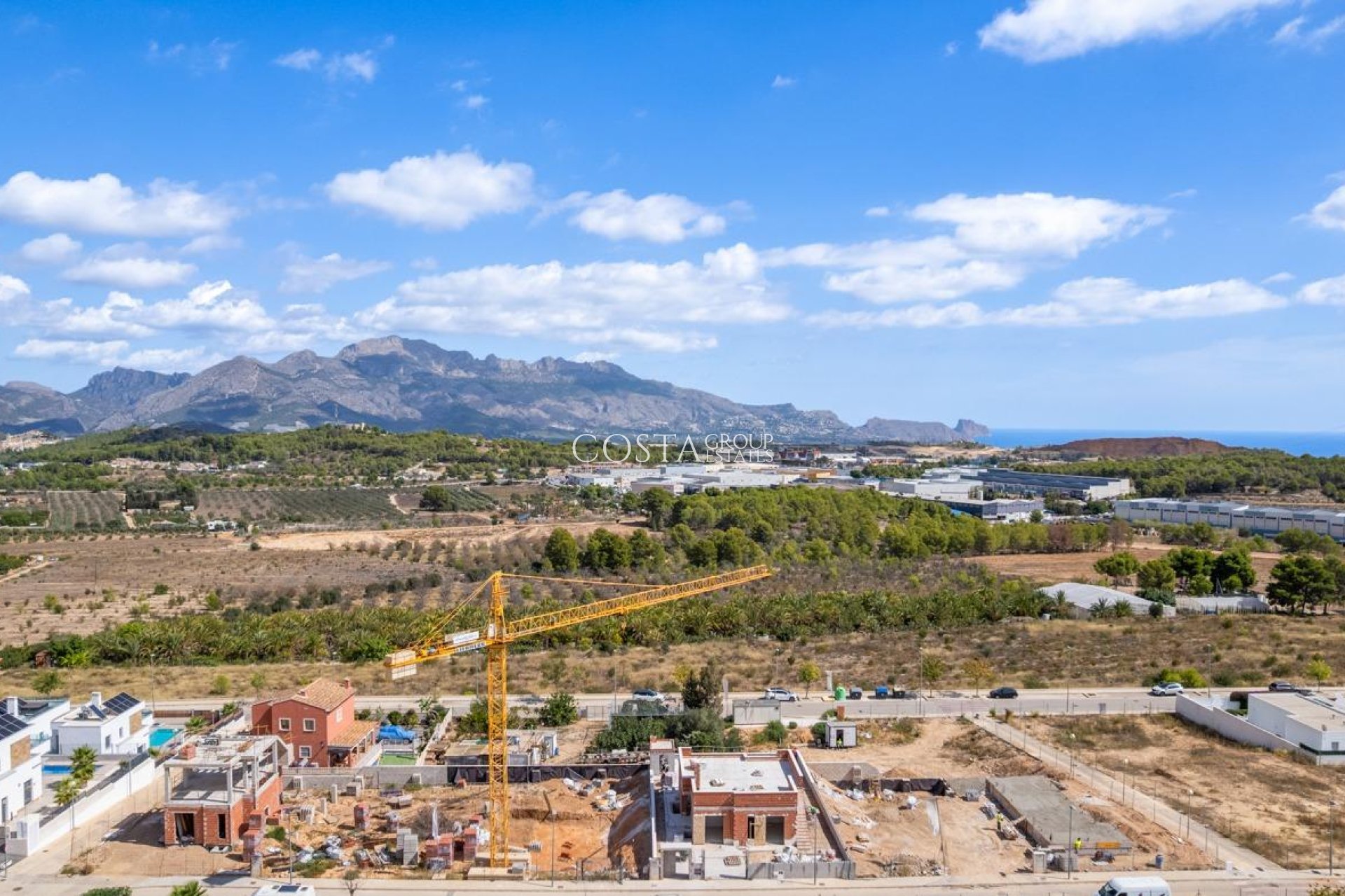 Nowy budynek - Willa -
Polop - Novapolop