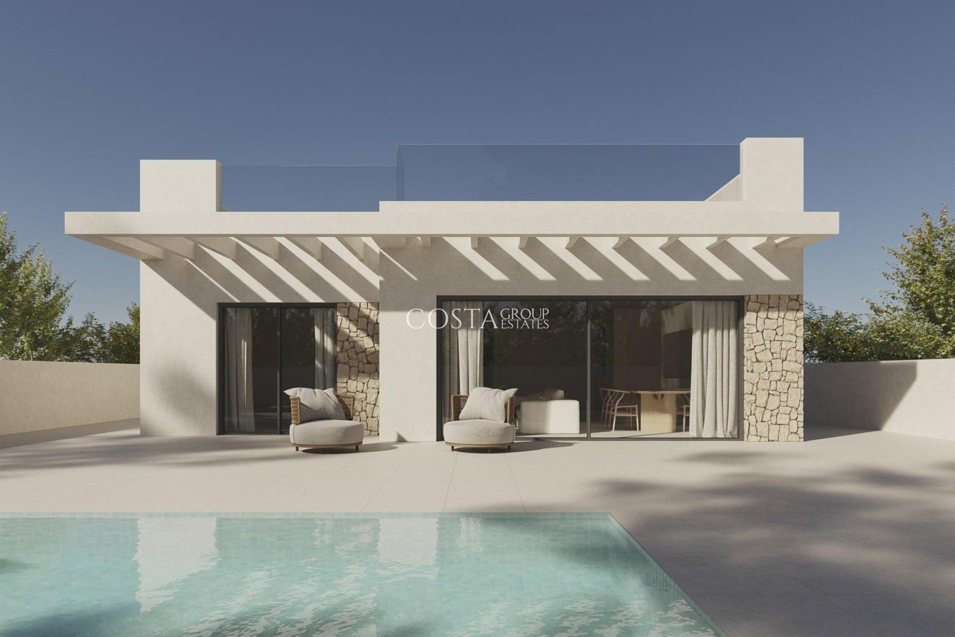 Nowy budynek - Willa -
Polop - Novapolop