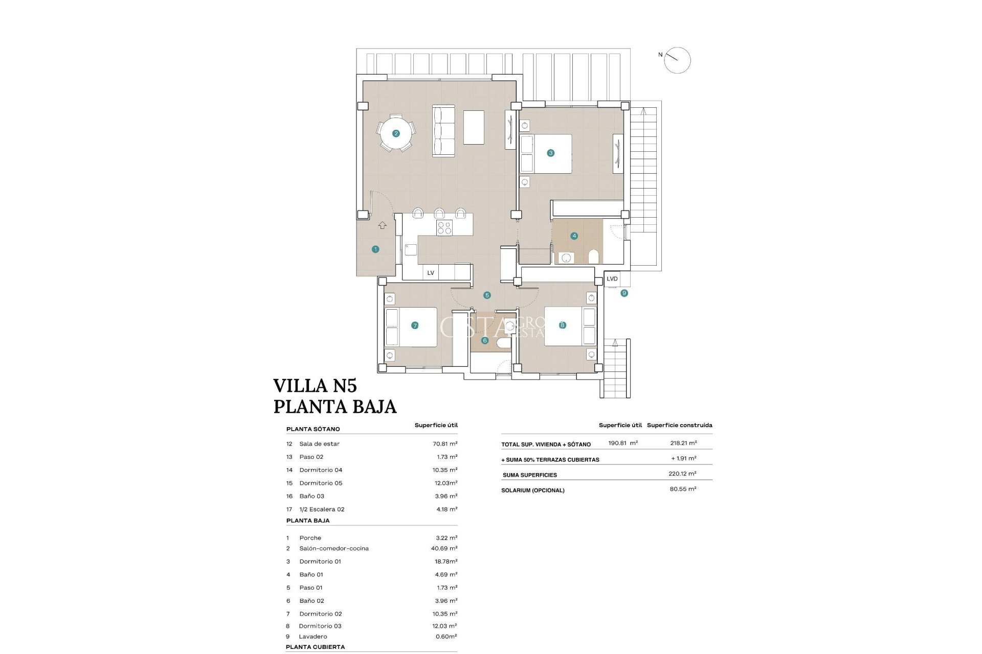 Nowy budynek - Willa -
Polop - Novapolop