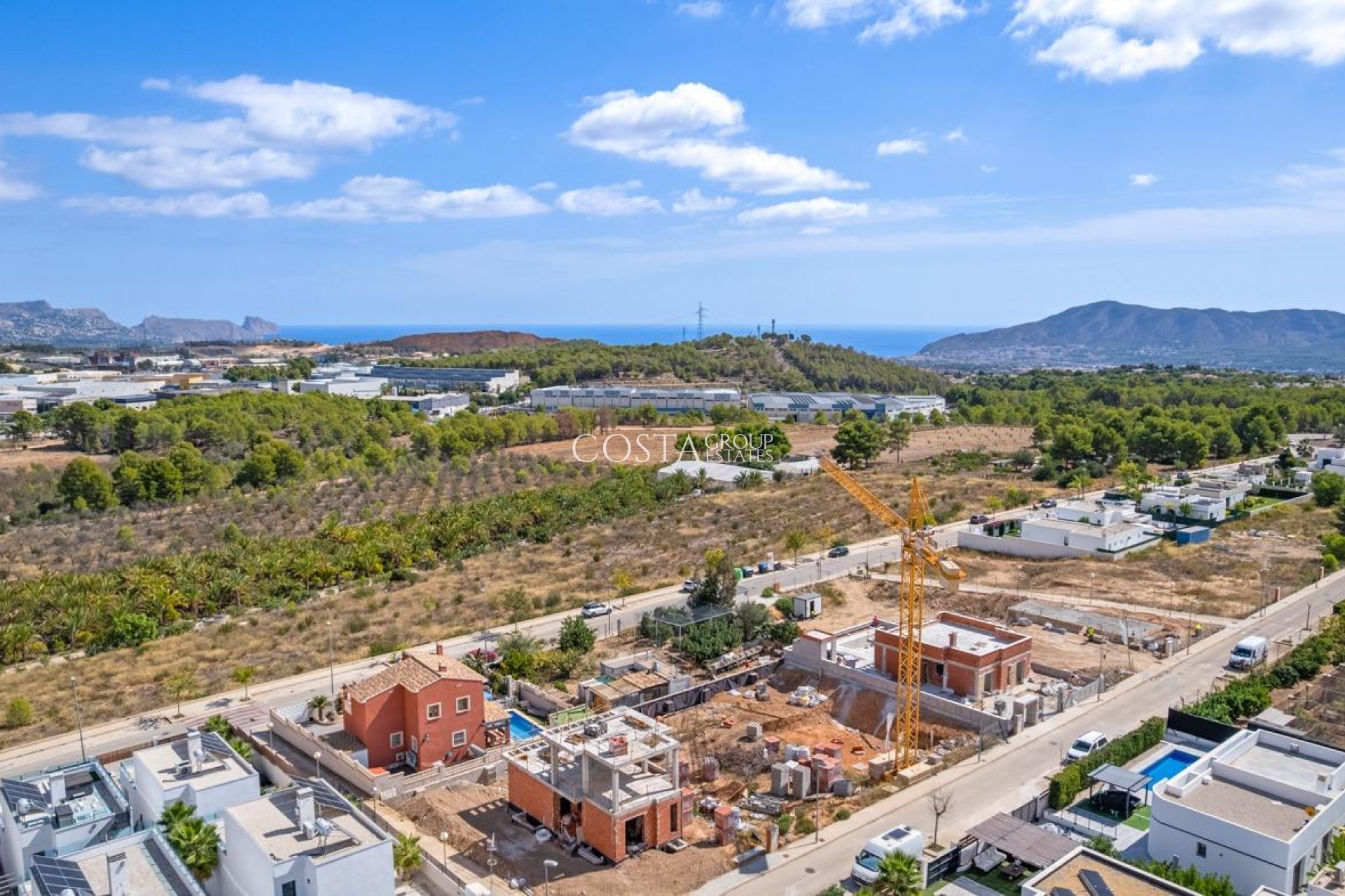 Nowy budynek - Willa -
Polop - Novapolop