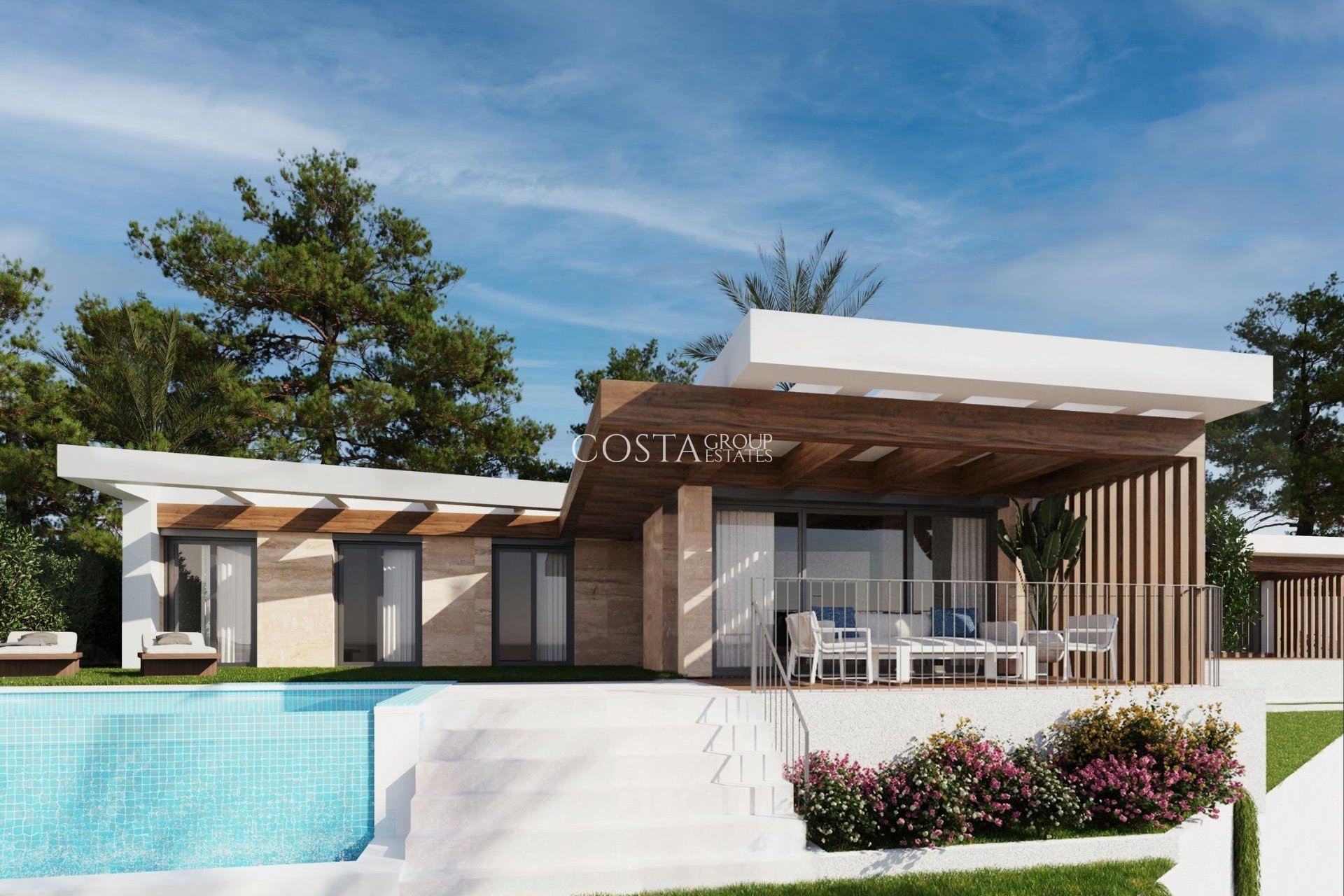 Nowy budynek - Willa -
Polop - PAU 1