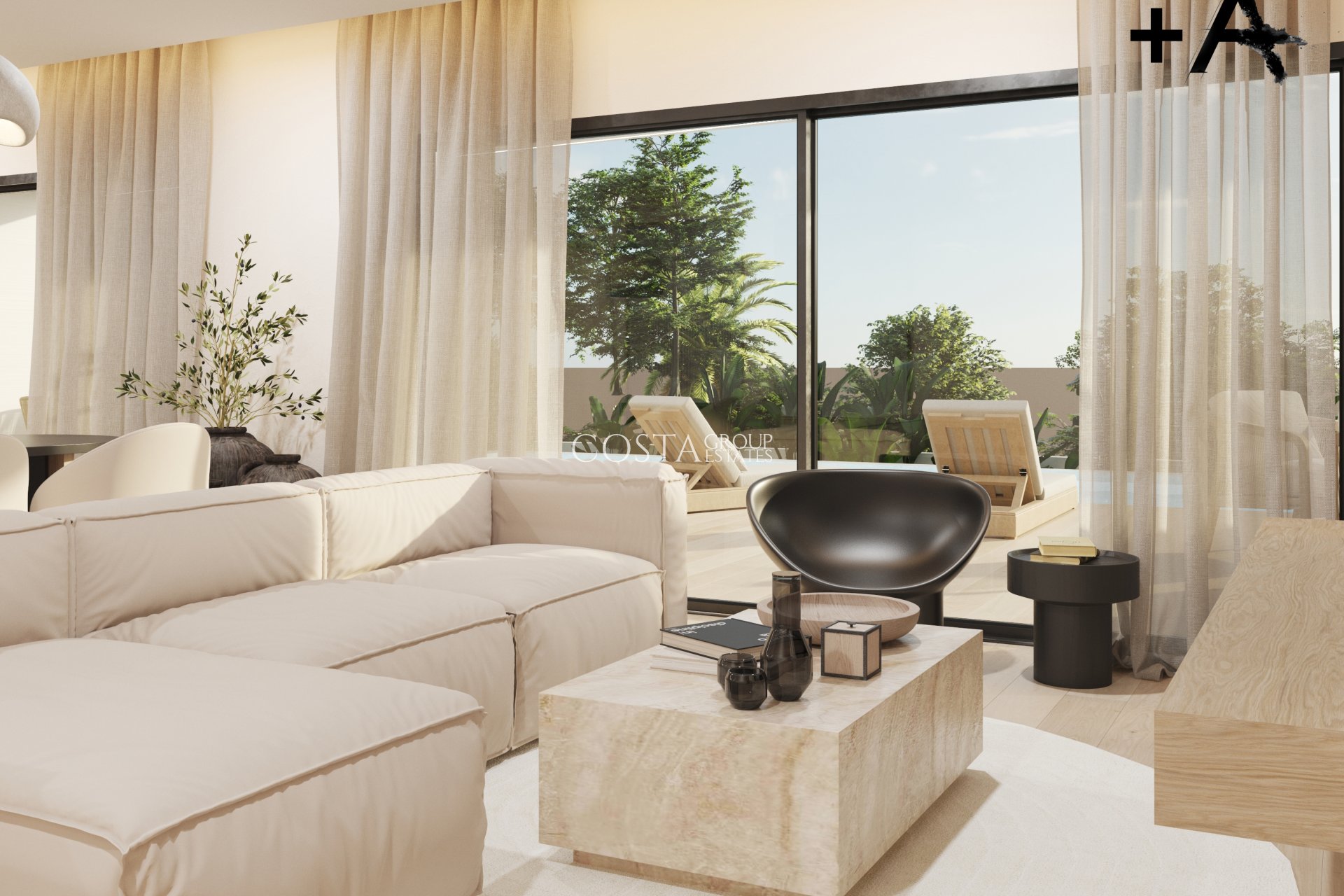 Nowy budynek - Willa -
Polop