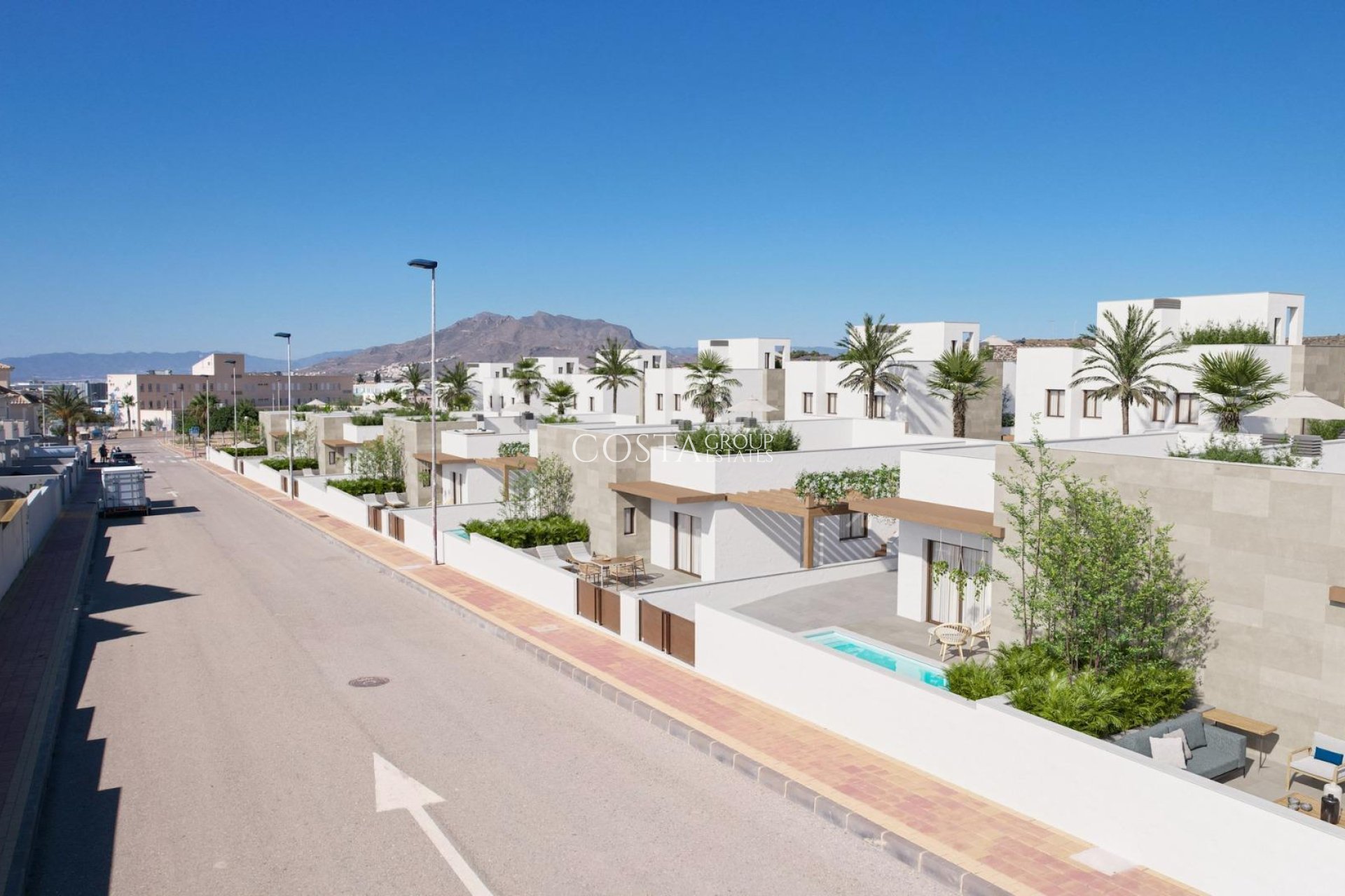 Nowy budynek - Willa -
Puerto de Mazarron - Caleñares