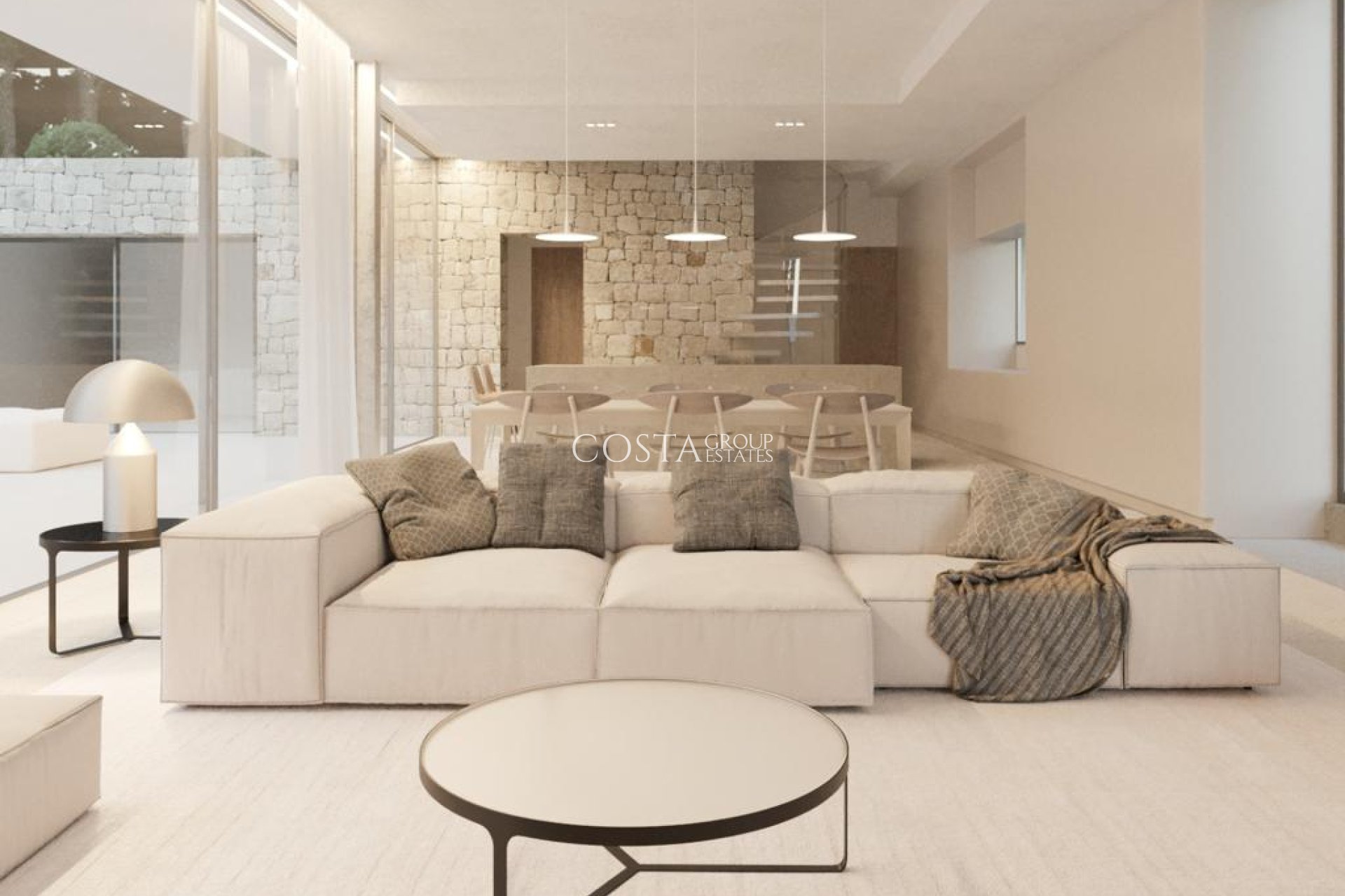 Nowy budynek - Willa -
Teulada