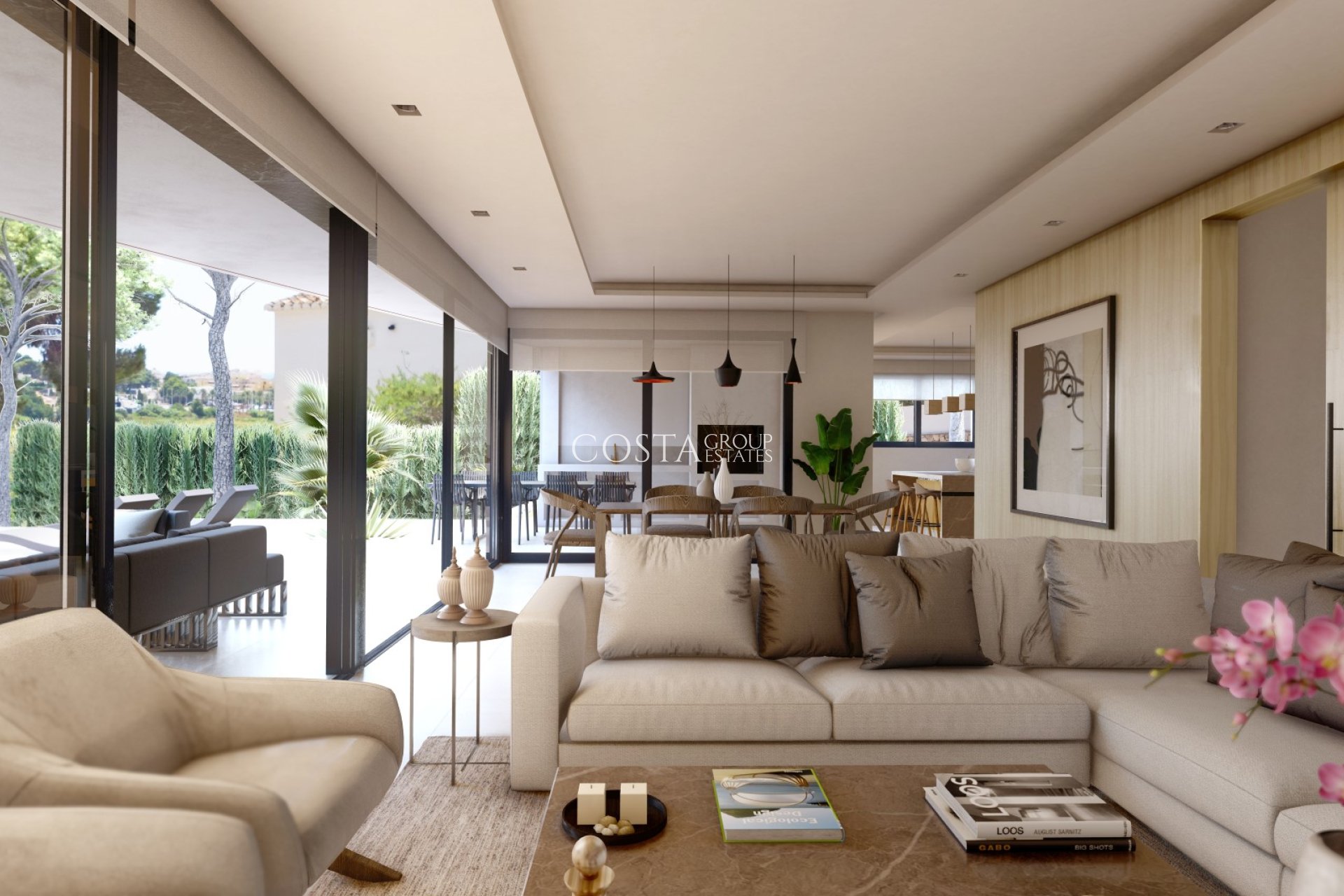 Nowy budynek - Willa -
Teulada