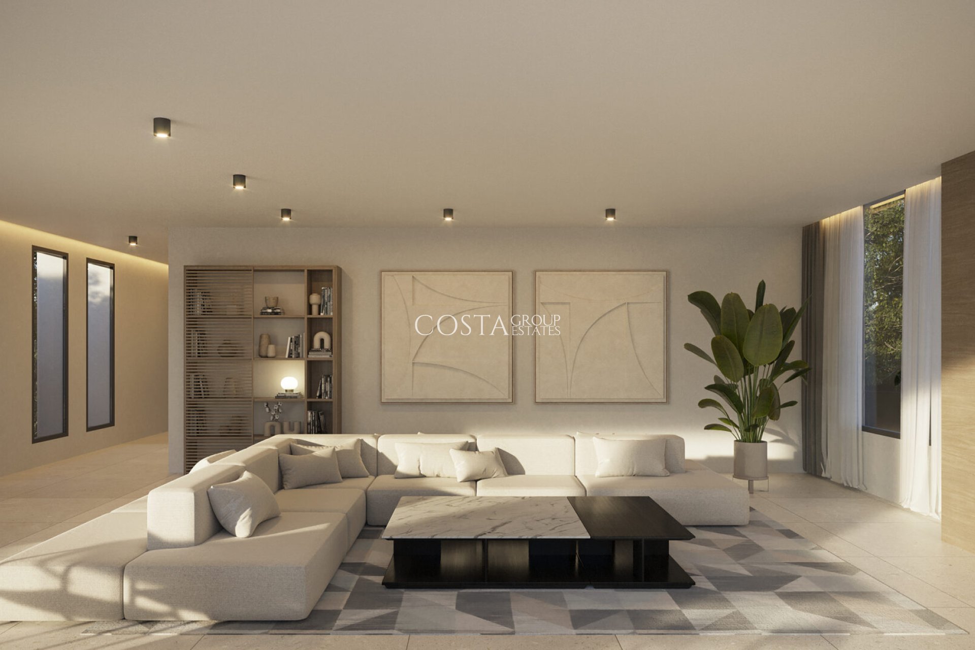 Nowy budynek - Willa -
Teulada