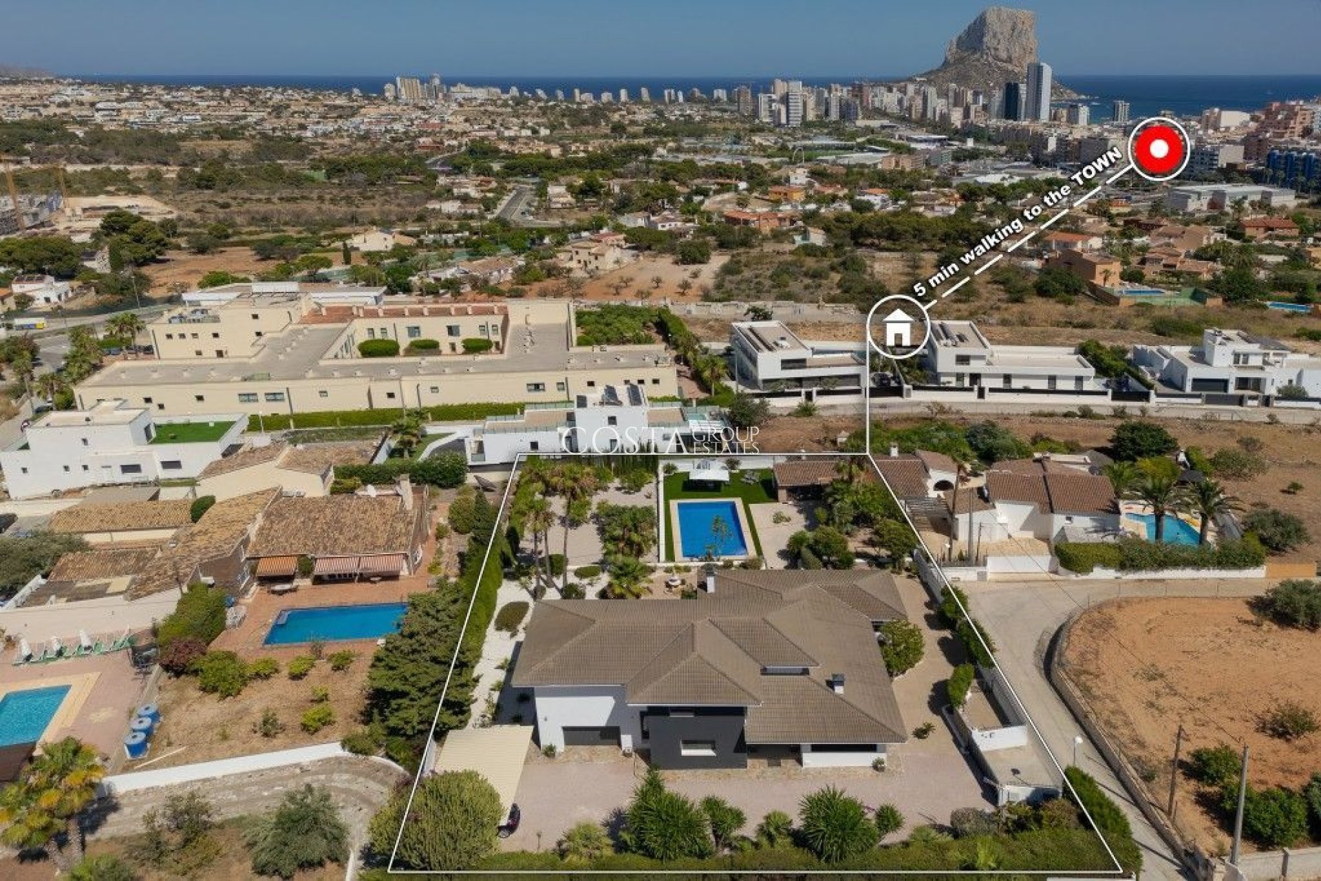 Odsprzedaż - Willa -
Calpe - Calpe Centro