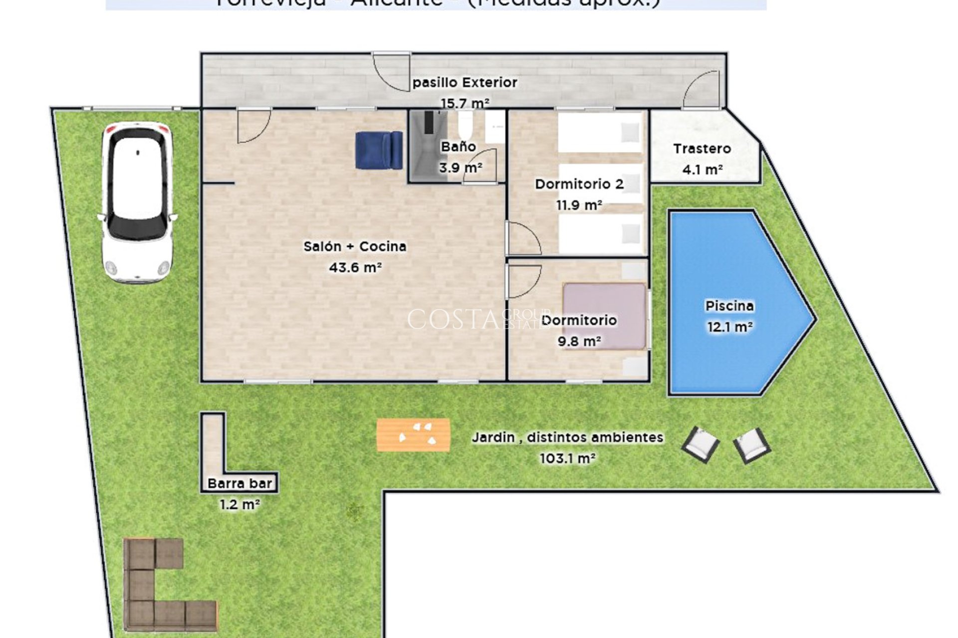 Revente - Villa -
Torrevieja - Playa Los Locos