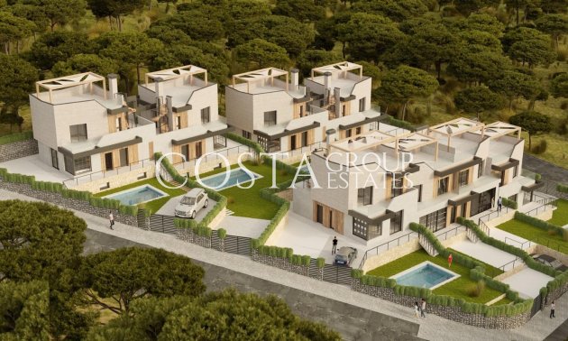 Semidetached - New Build - Polop - PAU1