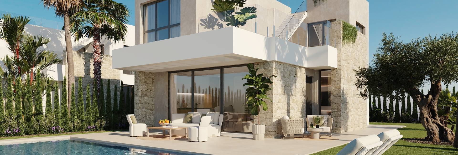 Residencial Green And Blue