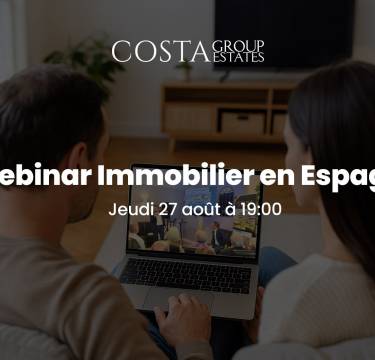 Webinar Immobilier en Espagne - Gratuit en ligne