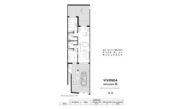 Nouvelle construction - Appartement -
Pilar de la Horadada - pueblo
