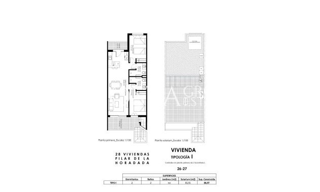 Nouvelle construction - Appartement -
Pilar de la Horadada - pueblo
